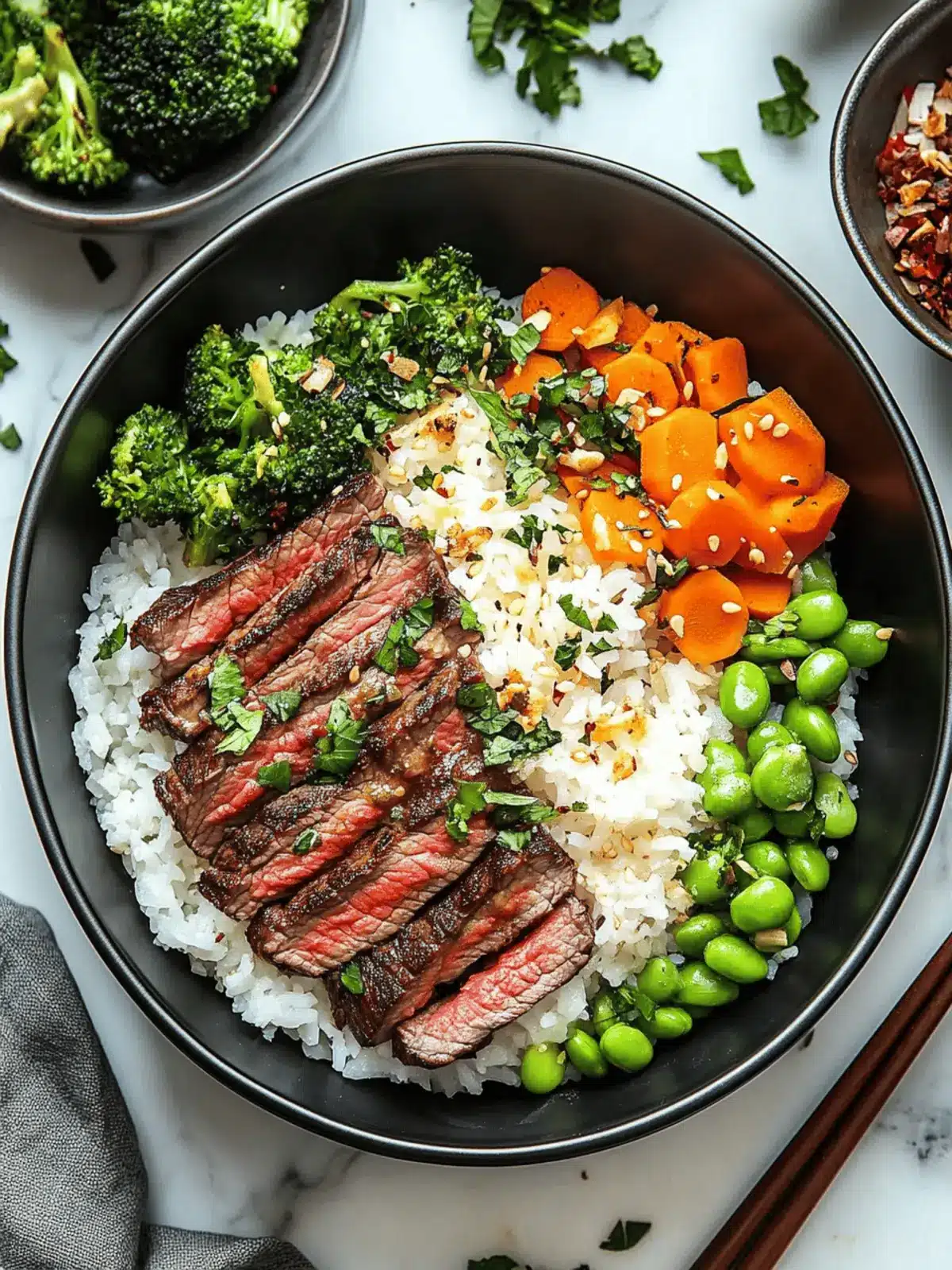 Savory Steak Rice Bowls for a Quick, Flavorful Dinner 5 Steak Rice Bowls