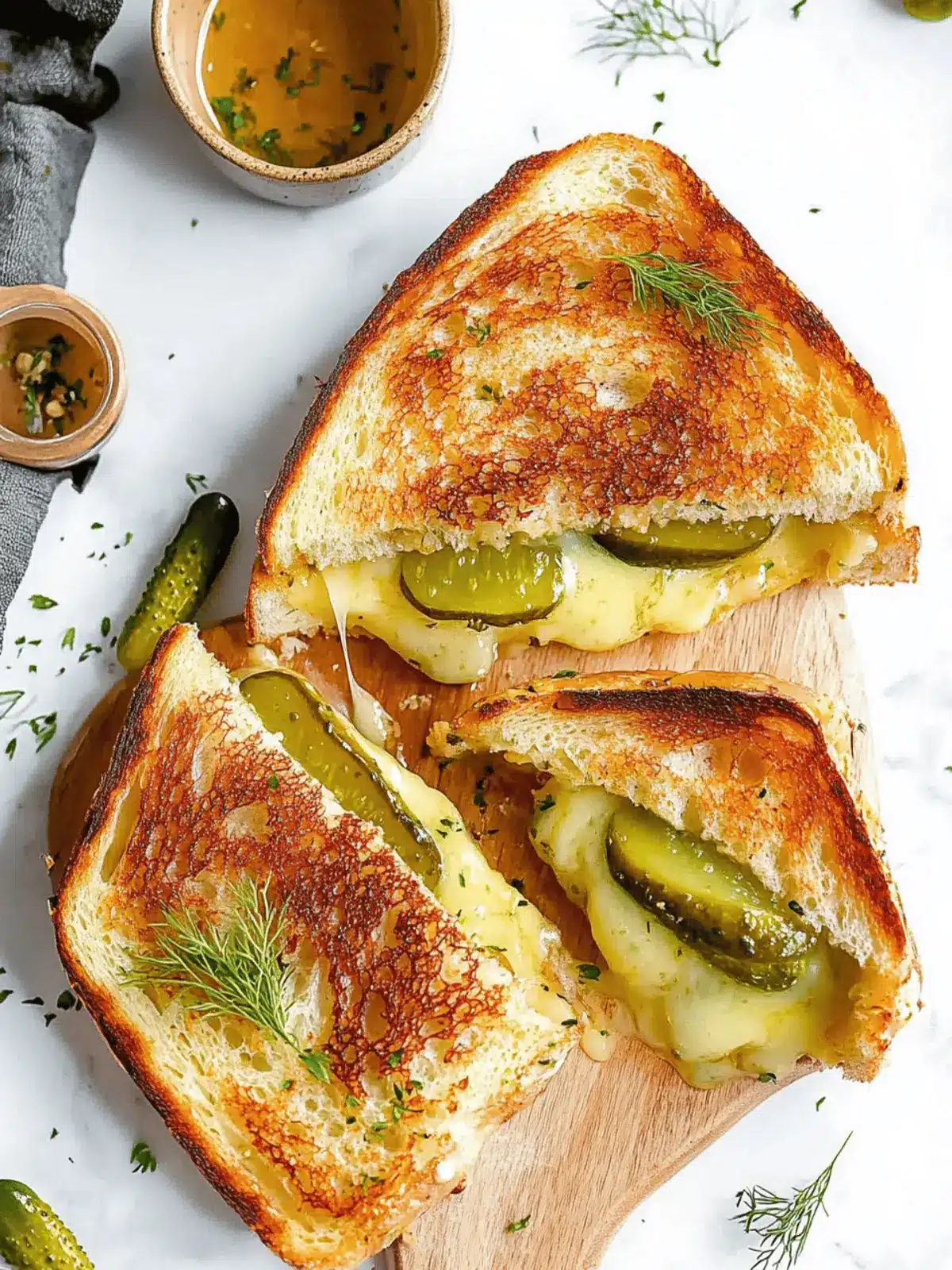 Ultimate Pickle Grilled Cheese: A Tangy Comfort Food Delight 2 Ultimate Pickle Grilled Cheese: A Tangy Comfort Food Delight