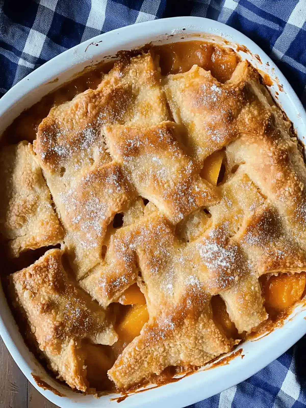 Irresistible Peach Dumpling Cobbler for Sweet Summer Bliss 4 Peach Dumpling Cobbler