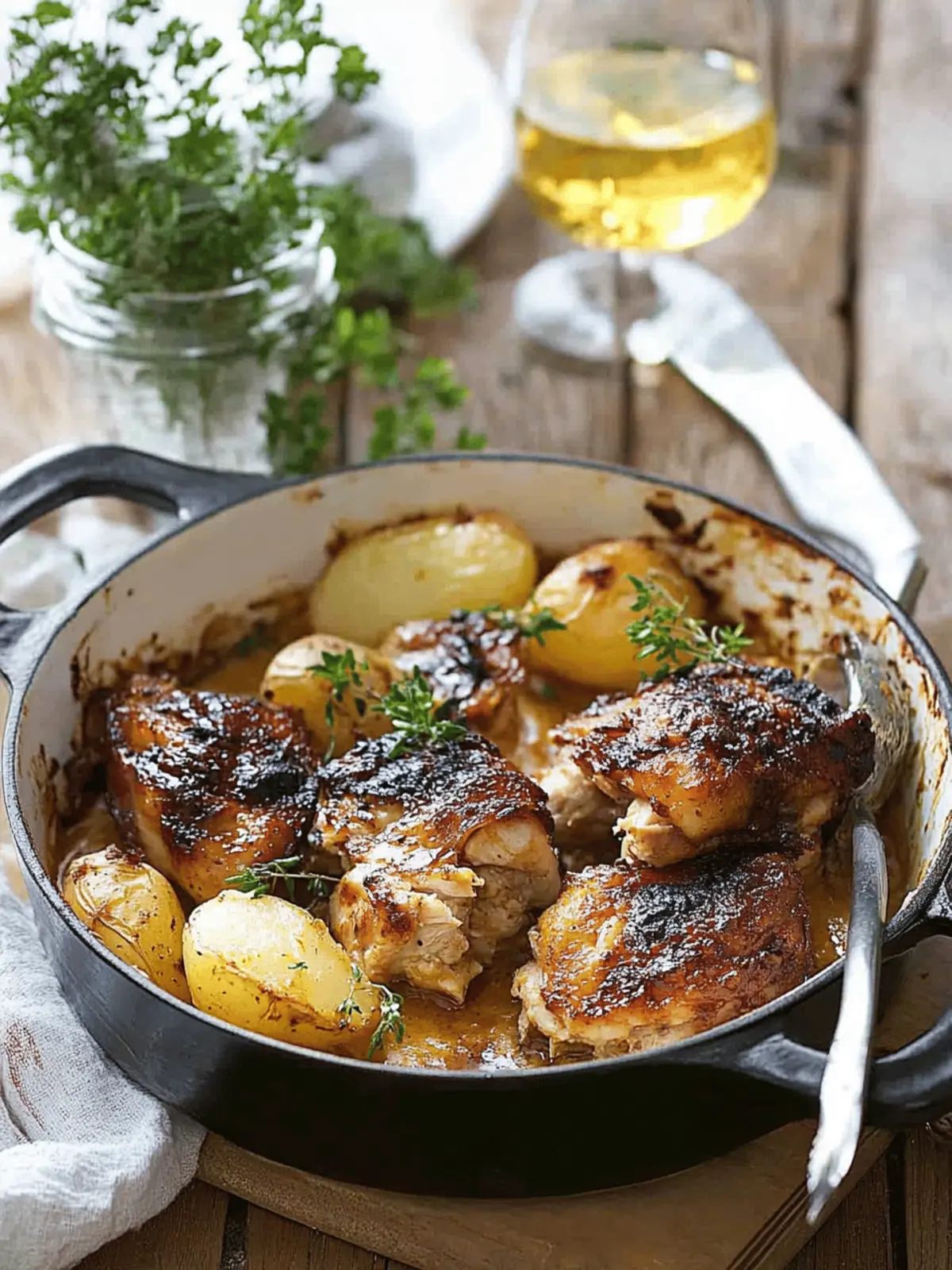 Delicious Rotisserie Flavoured Chicken and Potato Bake Made Easy 4 Delicious Rotisserie Flavoured Chicken and Potato Bake Made Easy