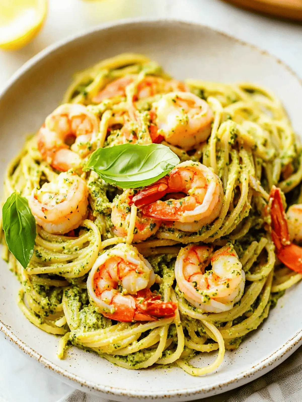 25-Minute Shrimp Pesto Pasta for a Flavor-Packed Weeknight Dinner 5 25-Minute Shrimp Pesto Pasta