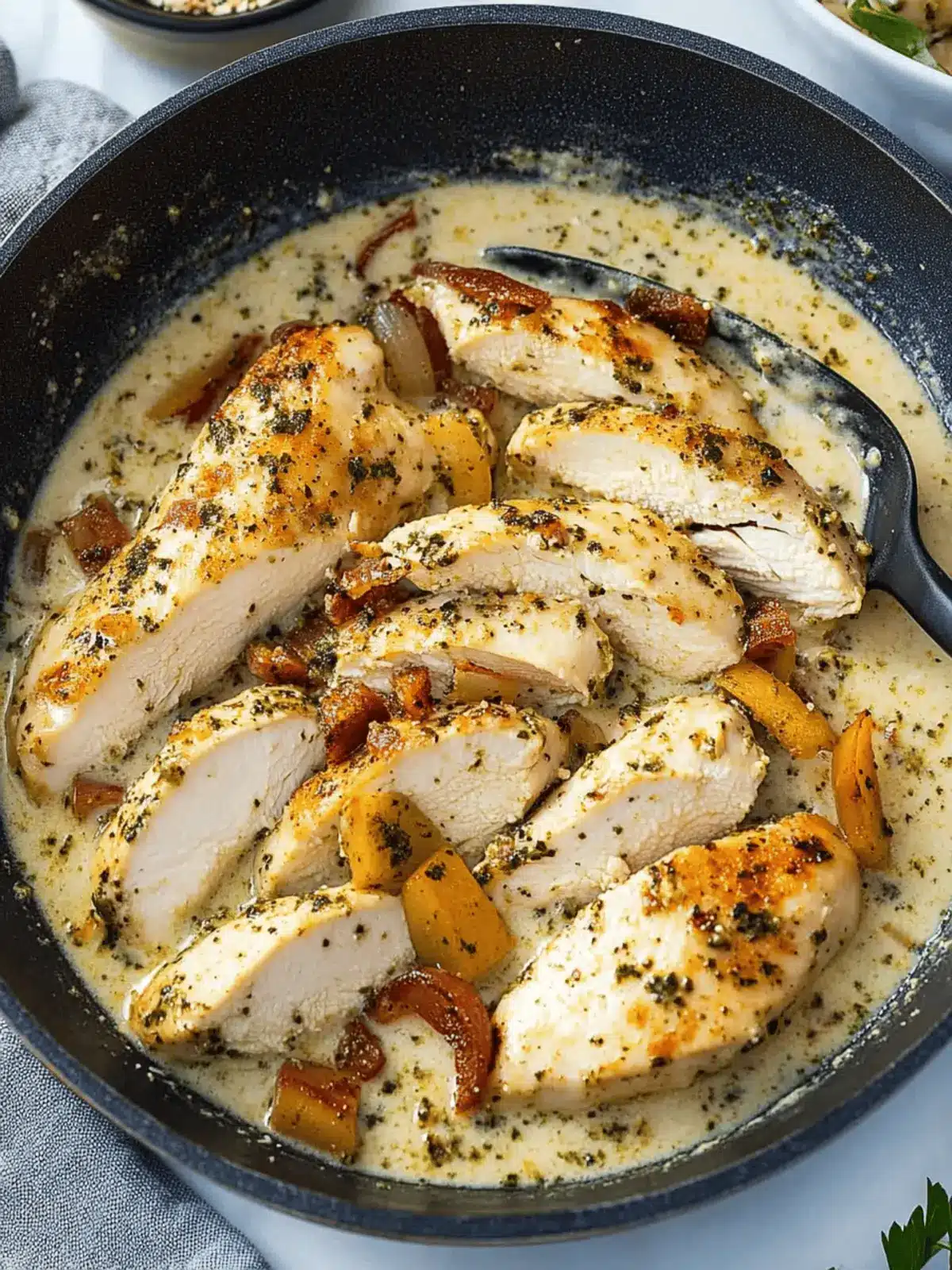 Creamy Garlic Pesto Chicken: Your New Weeknight Favorite 2 Creamy Garlic Pesto Chicken