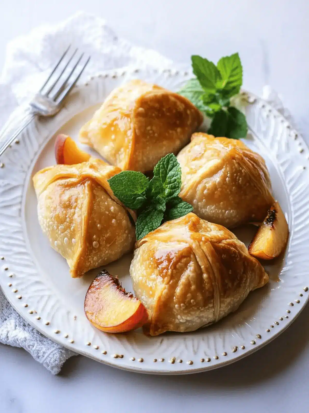 Irresistible Flaky Peach Dumplings for Your Summer Desserts 3 Flaky Peach Dumplings