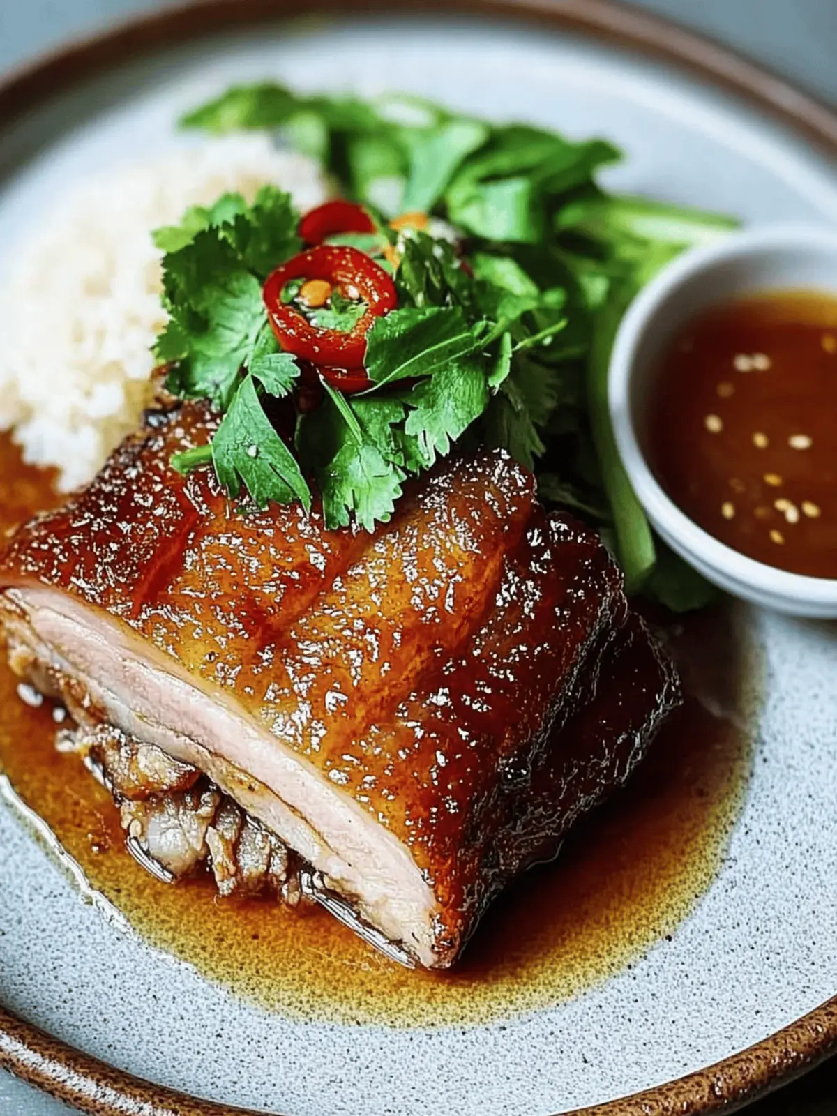 Crispy Pork Belly with Asian Style Caramel Sauce Delight 5 Crispy Pork Belly with Asian Style Caramel Sauce