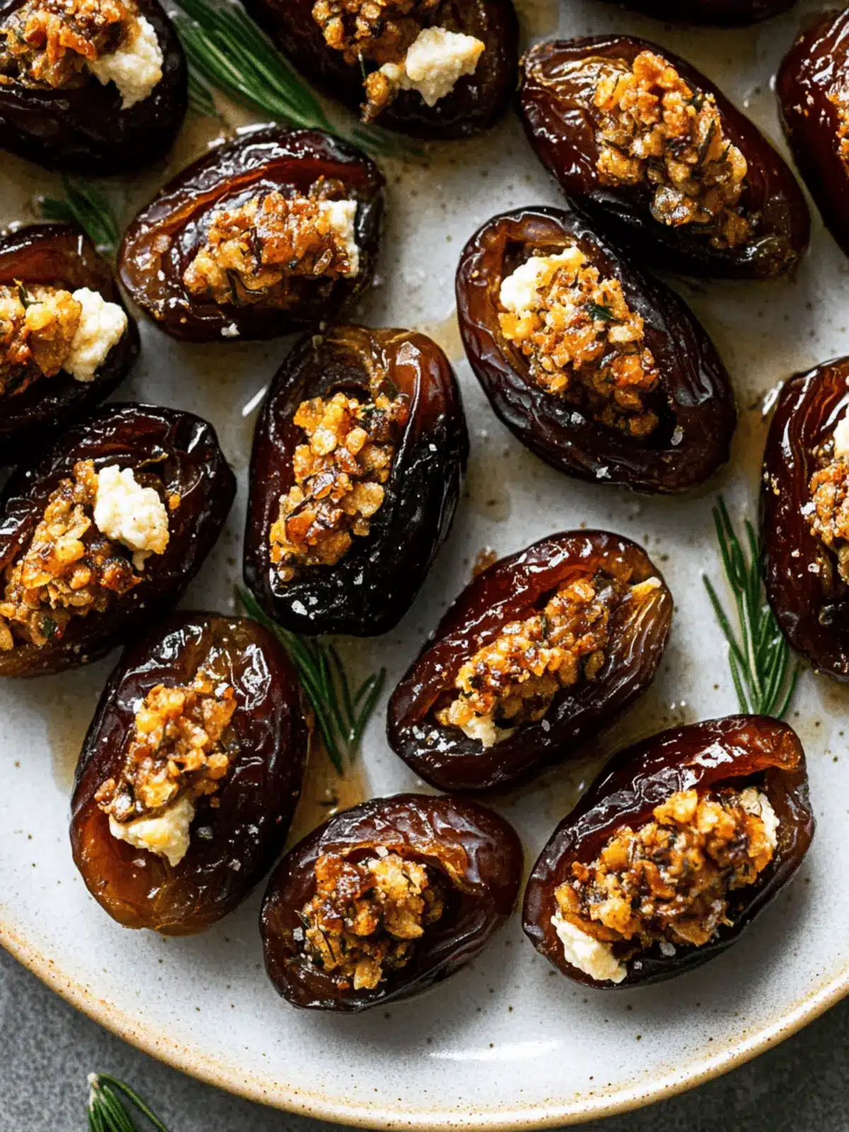 Irresistible Roasted Stuffed Dates with Goat Cheese Bliss 4 Irresistible Roasted Stuffed Dates with Goat Cheese Bliss