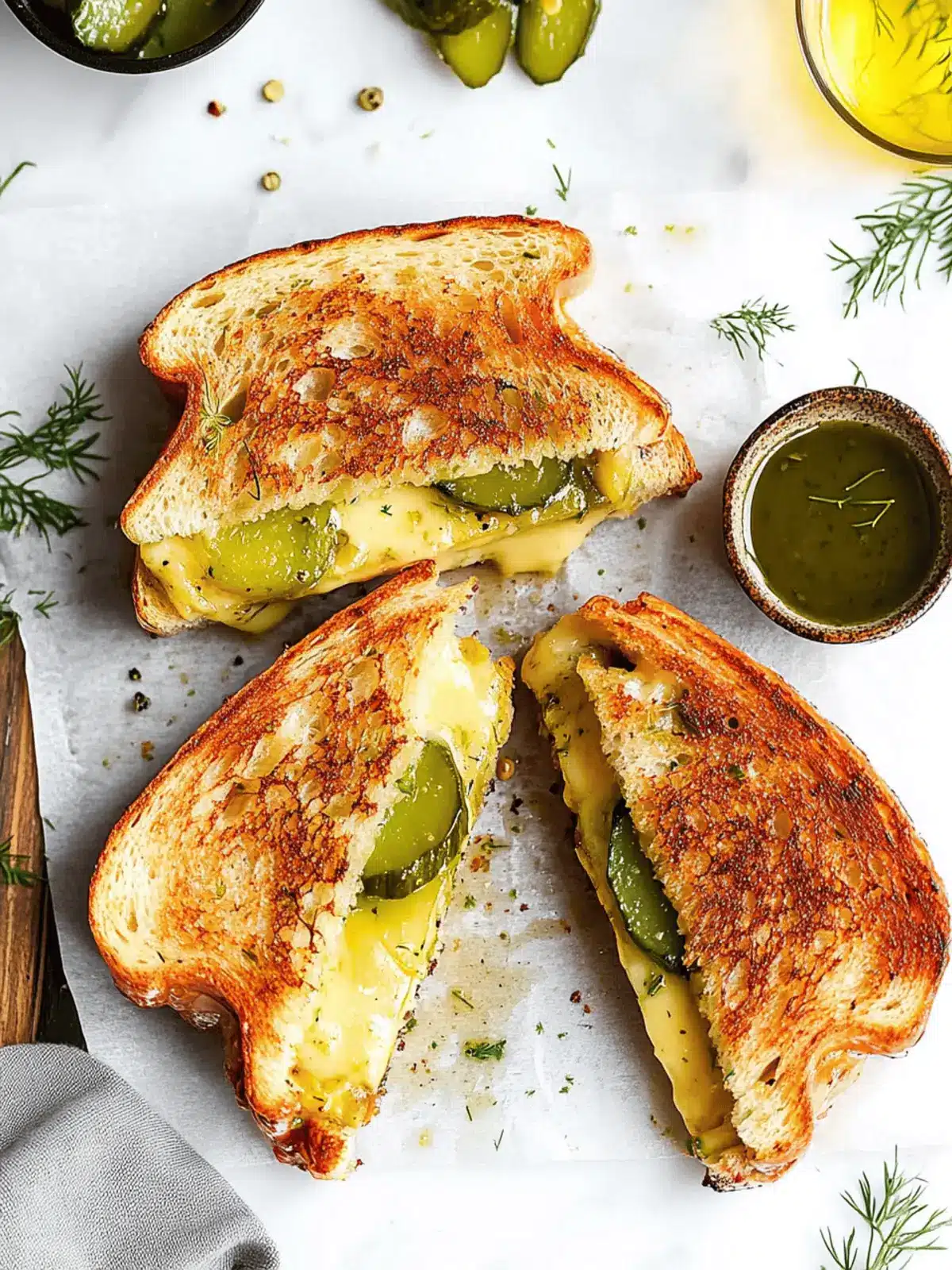 Ultimate Pickle Grilled Cheese: A Tangy Comfort Food Delight 4 Ultimate Pickle Grilled Cheese: A Tangy Comfort Food Delight