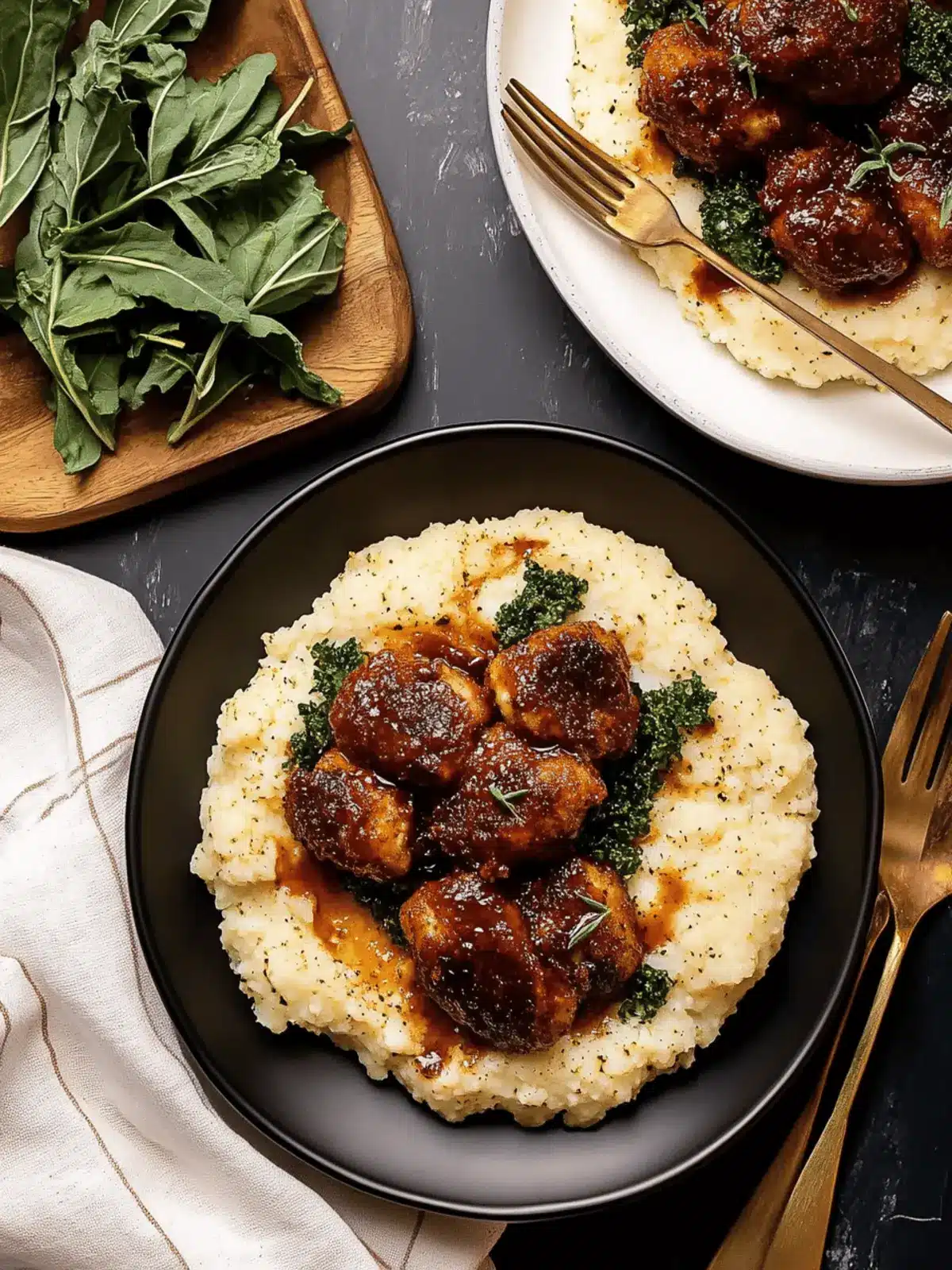 Nashville Hot Cauliflower + Kale Grits: Spice Up Dinner Tonight 5 Nashville Hot Cauliflower + Kale Grits