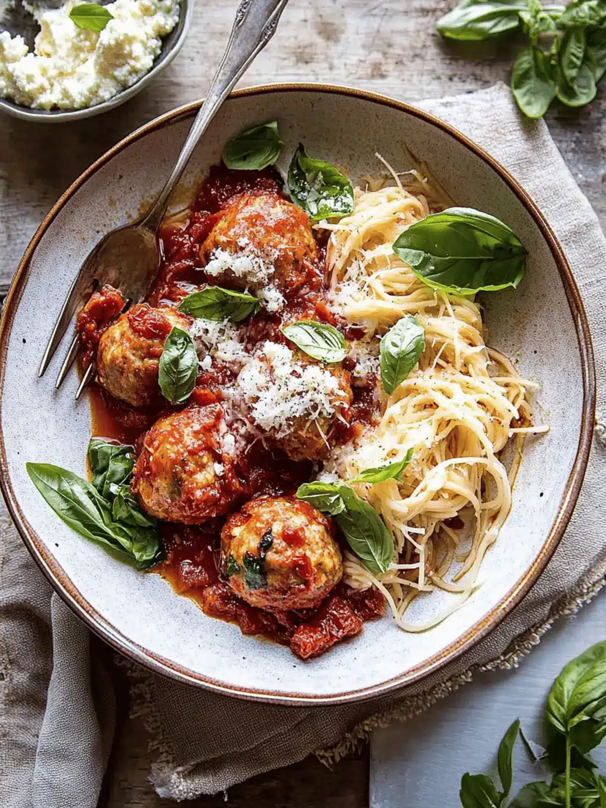 Sun-Dried Tomato and Ricotta Turkey Meatballs for Easy Dinners 5 Sun-Dried Tomato and Ricotta Turkey Meatballs