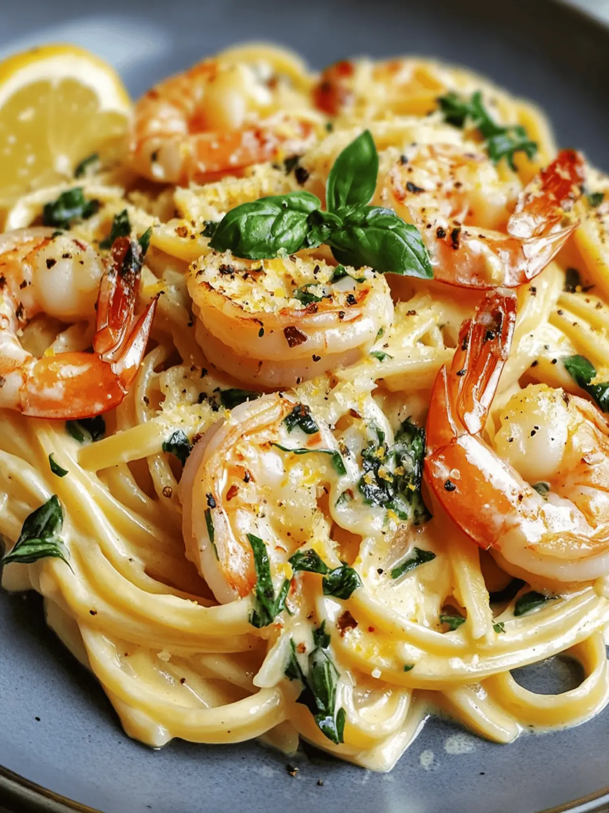 Creamy Lemon Garlic Shrimp Linguine That Wows in 20 Minutes 4 Creamy Lemon Garlic Shrimp Linguine