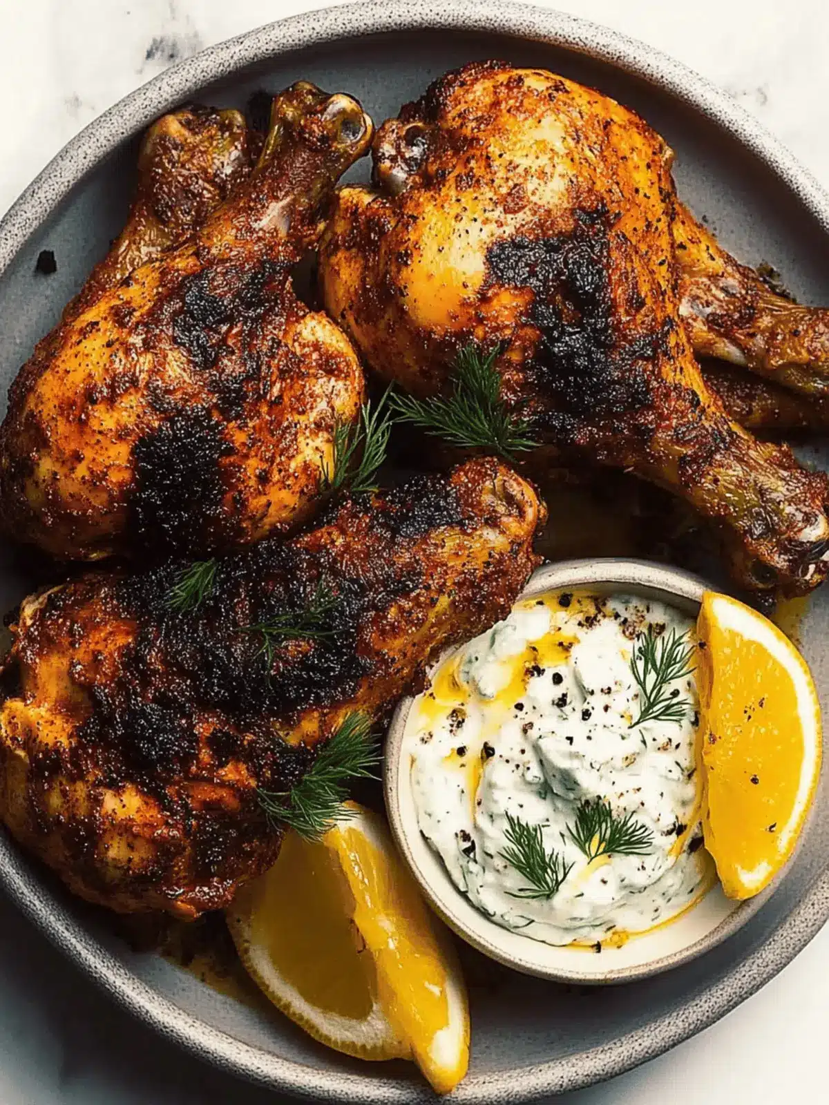 Spice Up Dinner: Harissa & Sumac Roasted Chicken with Tzatziki 2 Spice Up Dinner: Harissa & Sumac Roasted Chicken with Tzatziki