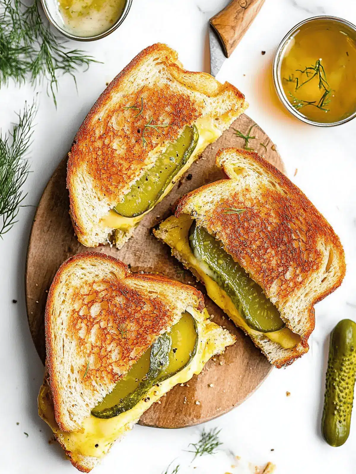 Ultimate Pickle Grilled Cheese: A Tangy Comfort Food Delight 3 Ultimate Pickle Grilled Cheese: A Tangy Comfort Food Delight