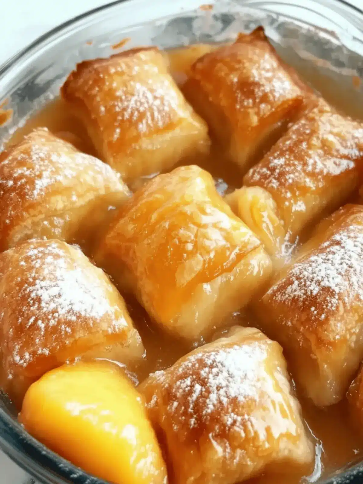 Peach Dumplings: Sweet Summer Bliss in Every Bite 4 Peach Dumplings