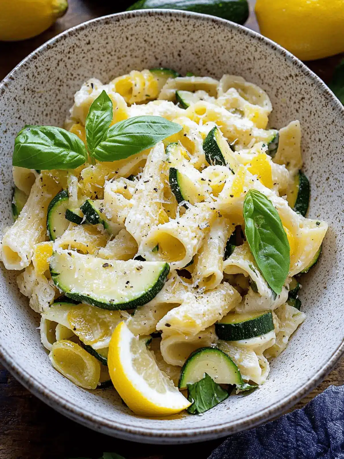 Lemon Ricotta Zucchini Pasta for a Quick, Fresh Dinner Delight 5 Lemon Ricotta Zucchini Pasta
