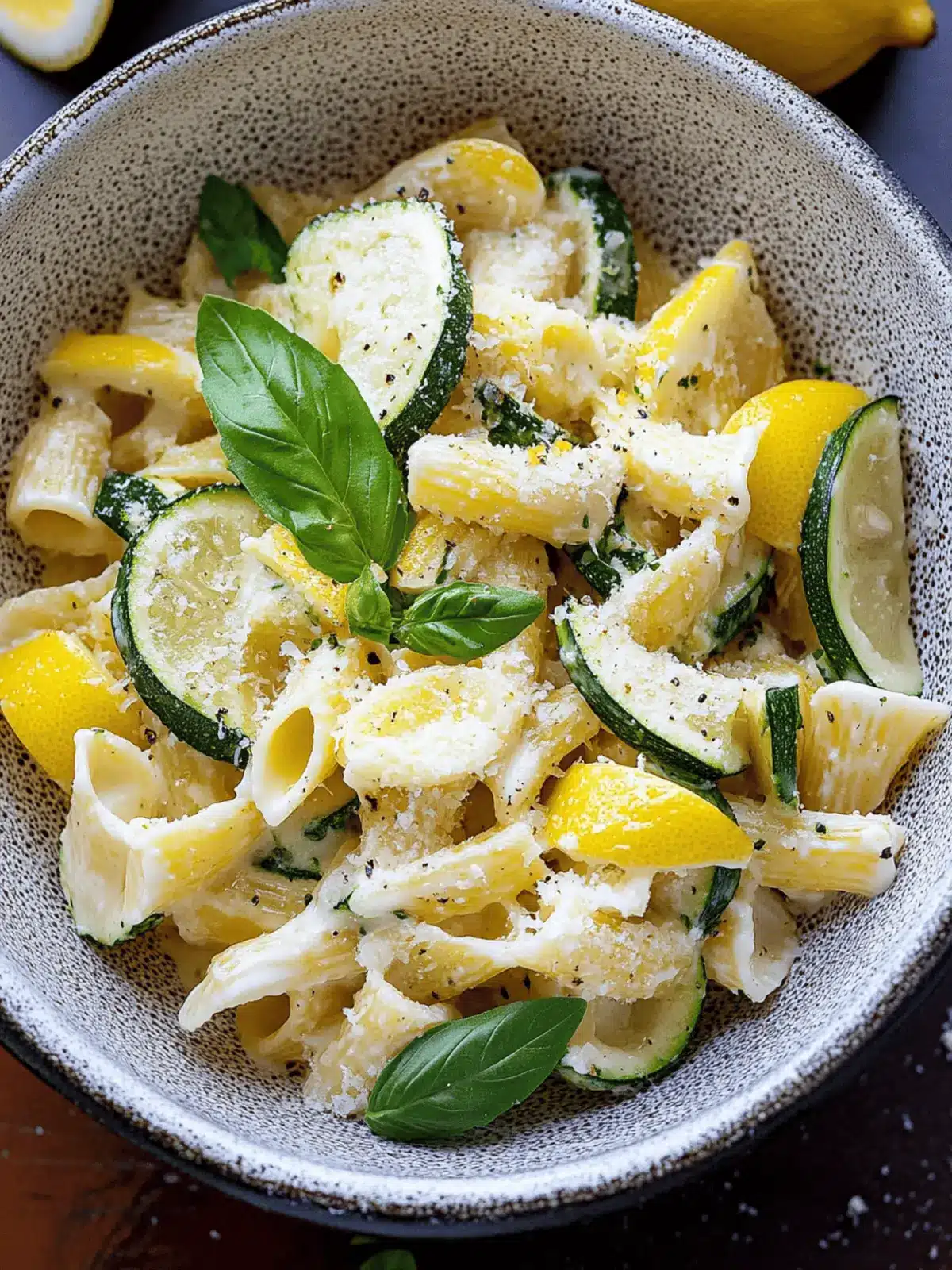 Lemon Ricotta Zucchini Pasta for a Quick, Fresh Dinner Delight 4 Lemon Ricotta Zucchini Pasta
