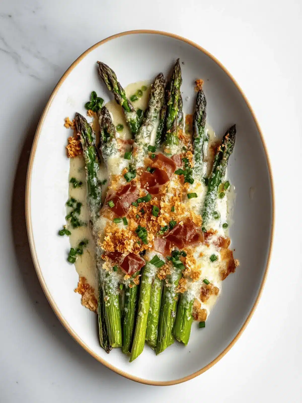 Asparagus au Gratin with Prosciutto: Springtime Delight Awaits 5 Asparagus au Gratin with Prosciutto