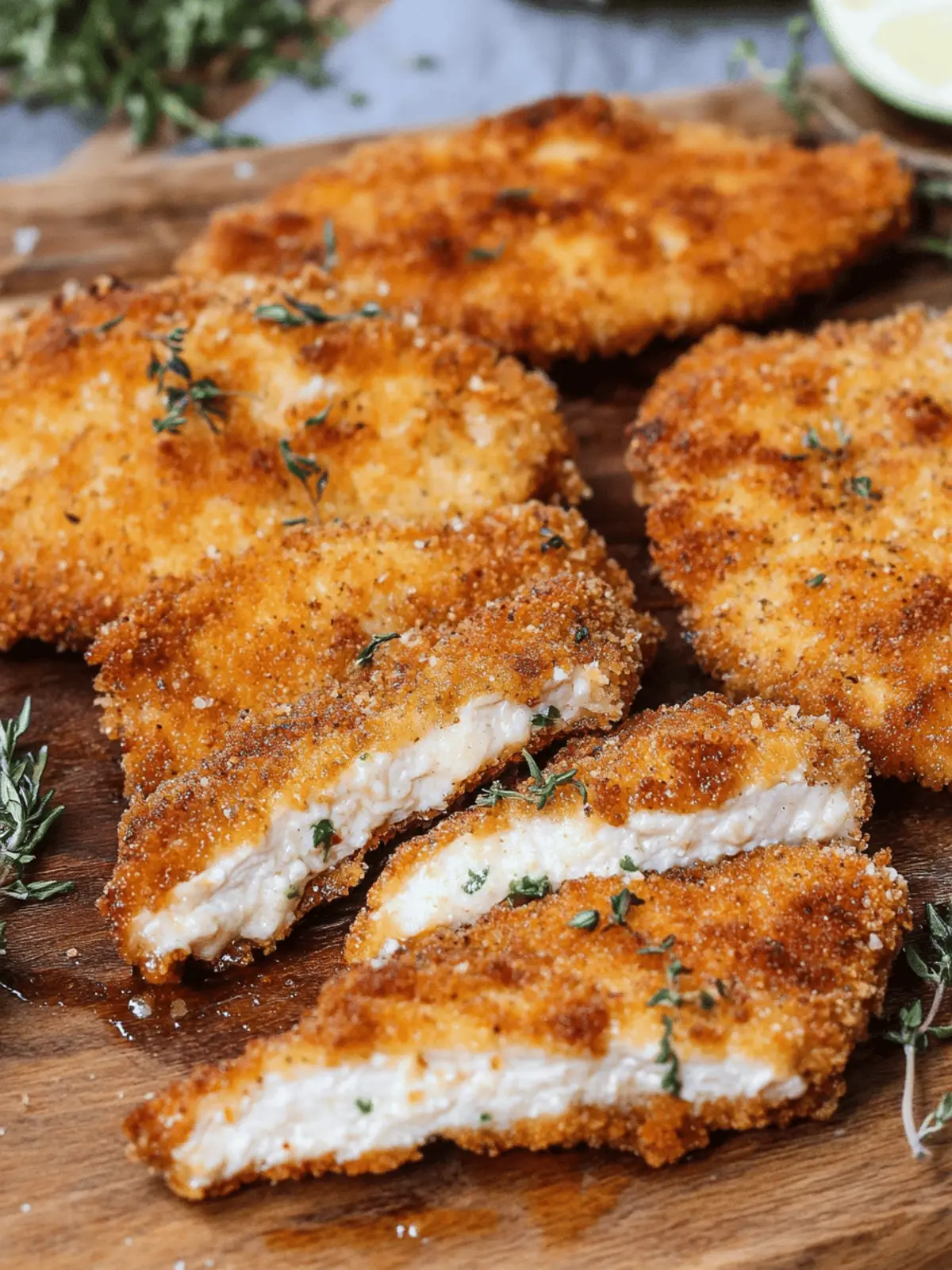 Crispy Parmesan Chicken Cutlets Ready in 20 Minutes 4 Crispy Parmesan Chicken Cutlets