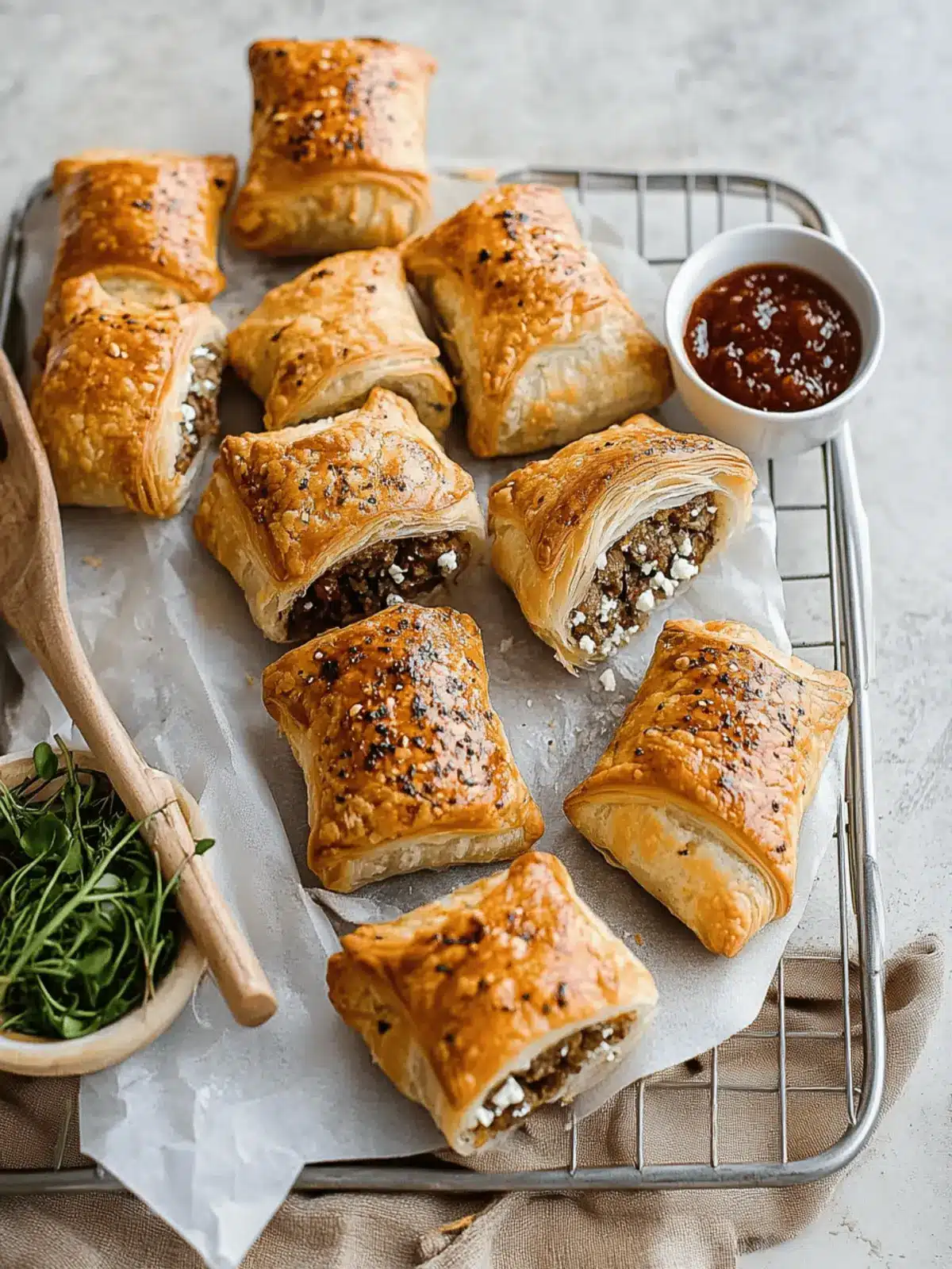 Lamb & Feta Sausage Rolls: Your New Picnic Hit 5 Lamb & Feta Sausage Rolls