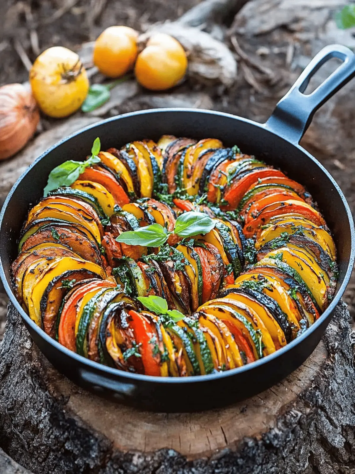 Skillet Ratatouille: Elevate Your Campfire Cooking Game! 4 Skillet Ratatouille