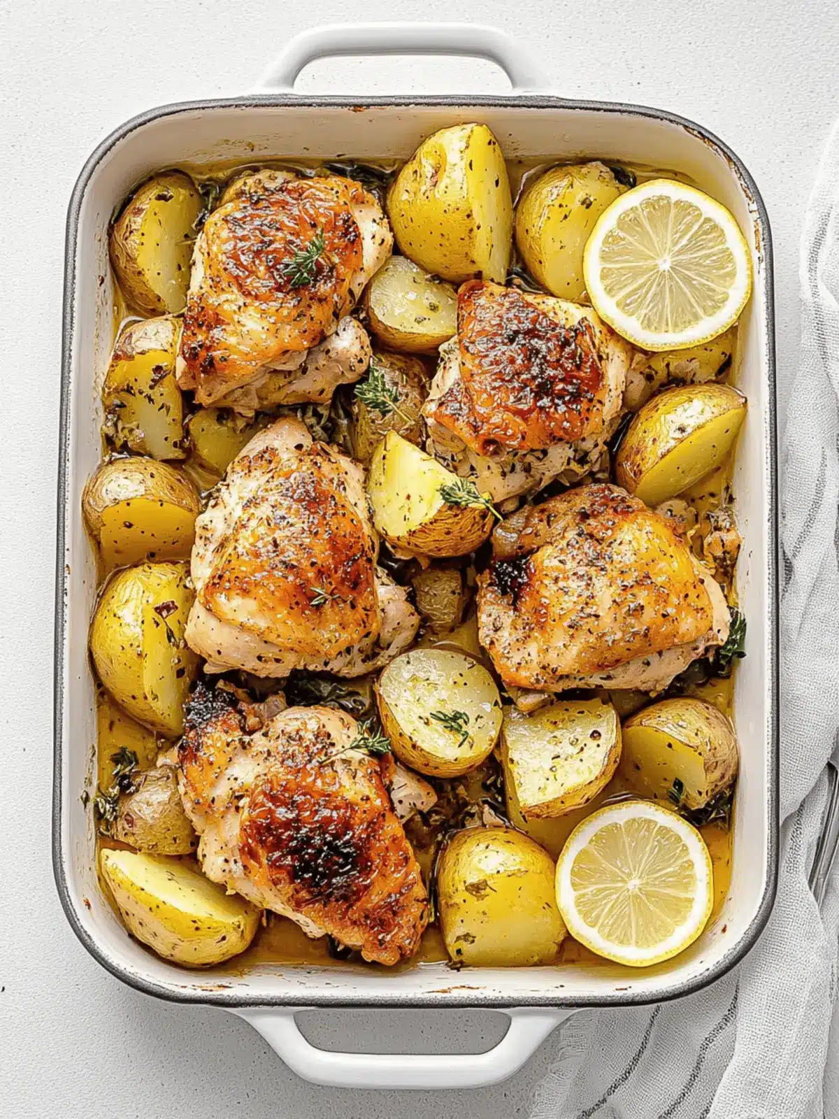 Greek Chicken and Potatoes: A Zesty One-Pan Wonder 3 Greek Chicken and Potatoes