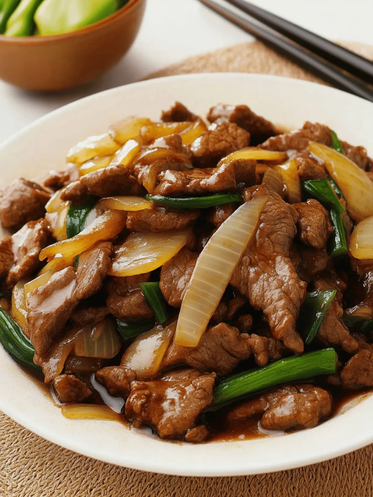 Sizzling Beef and Onion Stir Fry for Quick Dinner Bliss 3 Beef and Onion Stir Fry