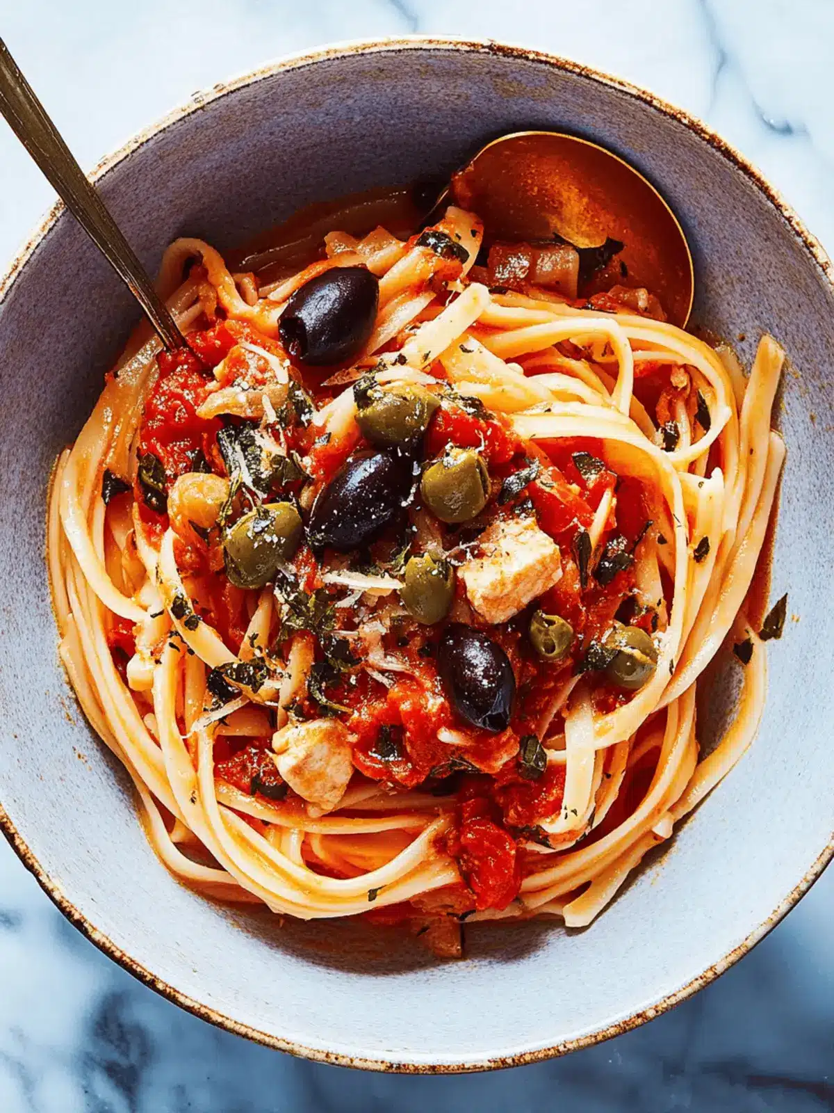 Savory Pantry Pasta Puttanesca in Just 20 Minutes! 2 Pantry Pasta Puttanesca