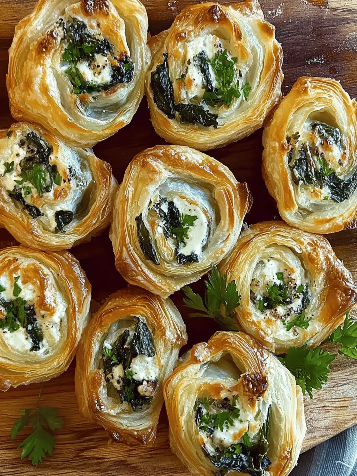 Mouthwatering Spanakopita Puff Pastry Swirls You’ll Love 4 Spanakopita Puff Pastry Swirls