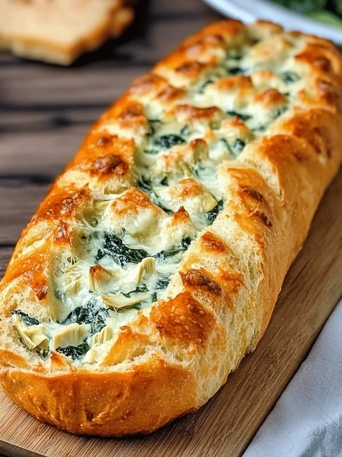 Savory Spinach and Artichoke Stuffed Bread for Cozy Nights 5 Spinach and Artichoke Stuffed Bread
