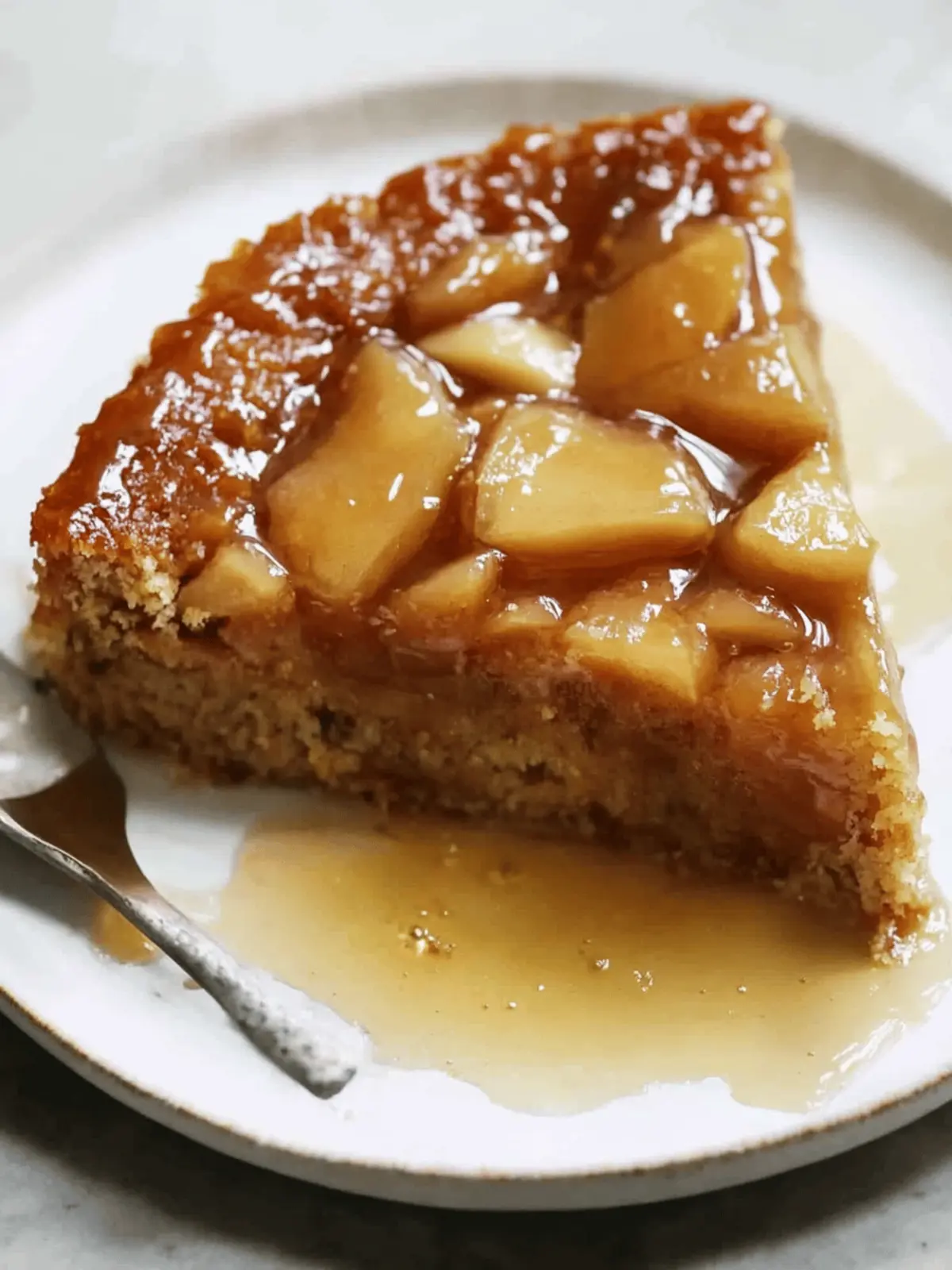 Delicious Caramel Apple Upside Down Honey Cake Recipe You’ll Love 4 Caramel Apple Upside Down Honey Cake