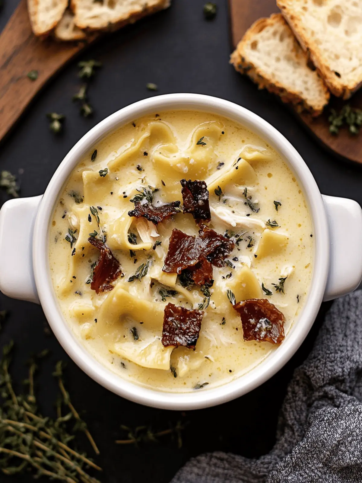 Creamy White Chicken Lasagna Soup for Ultimate Cozy Nights 5 Creamy White Chicken Lasagna Soup