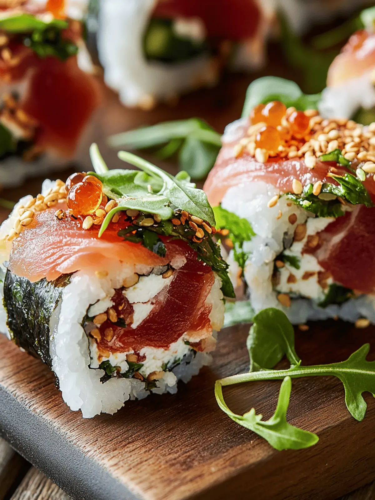 Italian Sushi Roll-Ups: Quick, No-Cook Appetizer Delight 5 Italian Sushi Roll-Ups