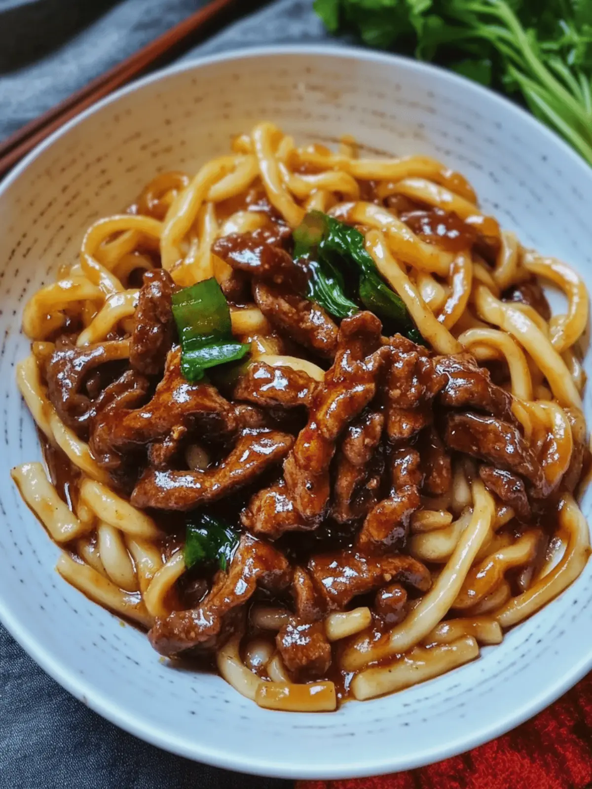 Quick and Flavorful Beef Black Pepper Udon in Just 20 Minutes 4 Quick and Flavorful Beef Black Pepper Udon