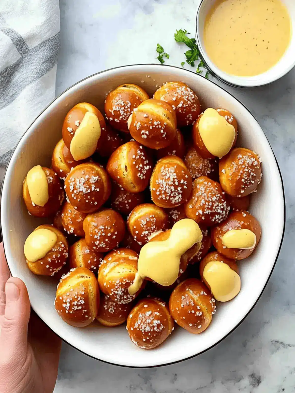 Buttery Soft Pretzel Bites Ready in Under 30 Minutes 4 Buttery Soft Pretzel Bites