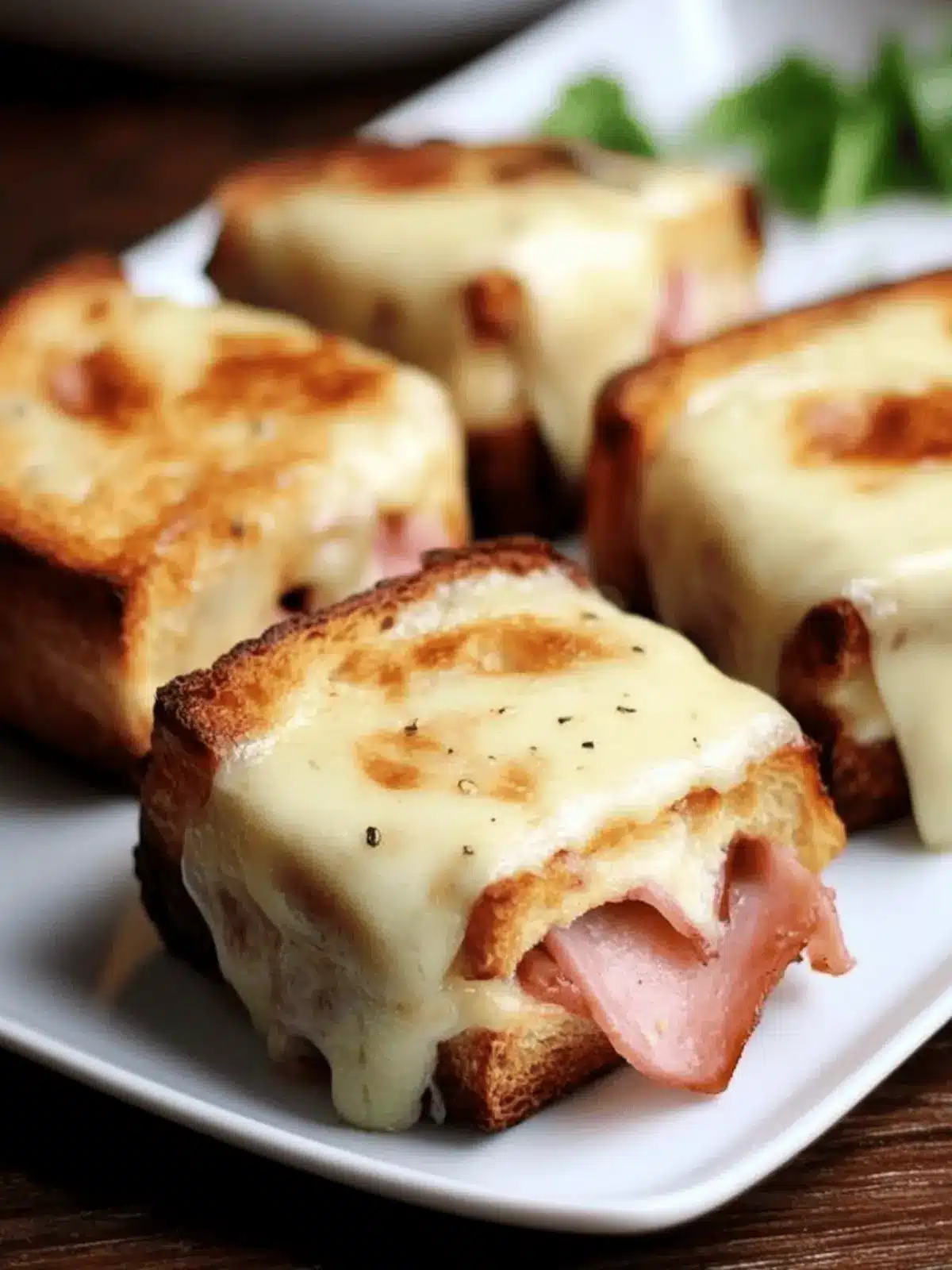 Mini Croque Monsieurs: The Ultimate Bite-Sized Comfort Food 5 Mini Croque Monsieurs