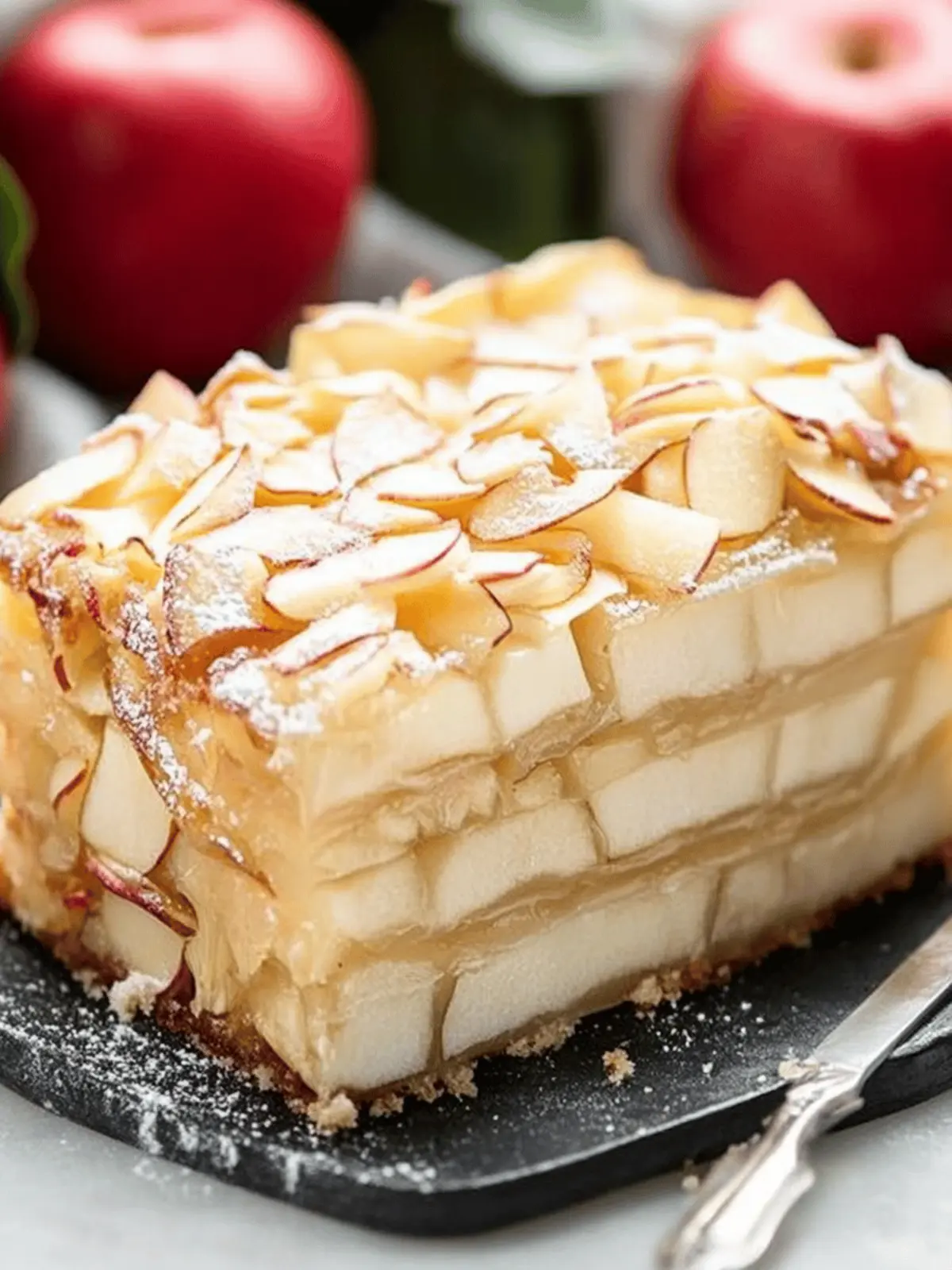 Craft the Perfect Invisible Apple Cake for Stunning Desserts 3 Invisible Apple Cake