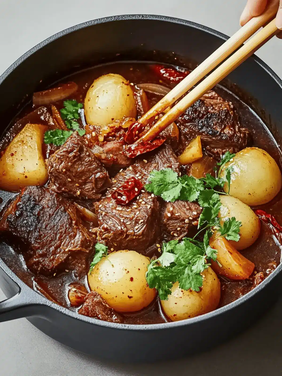 Korean Style Pot Roast: Comfort Food with a Bold Twist 3 Korean Style Pot Roast