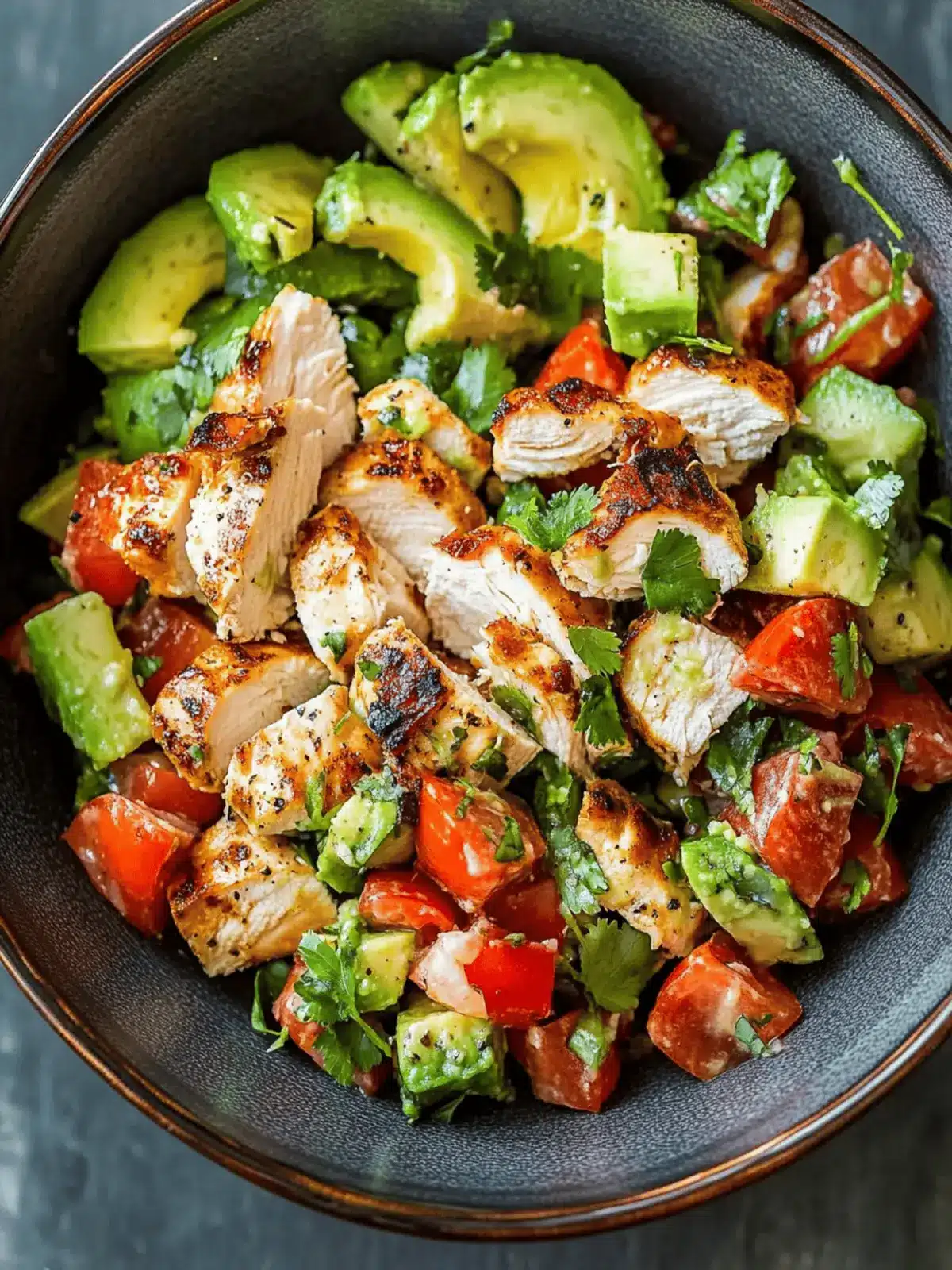 Deliciously Healthy Avocado Chicken Salad for Quick Meals 3 Healthy Avocado Chicken Salad