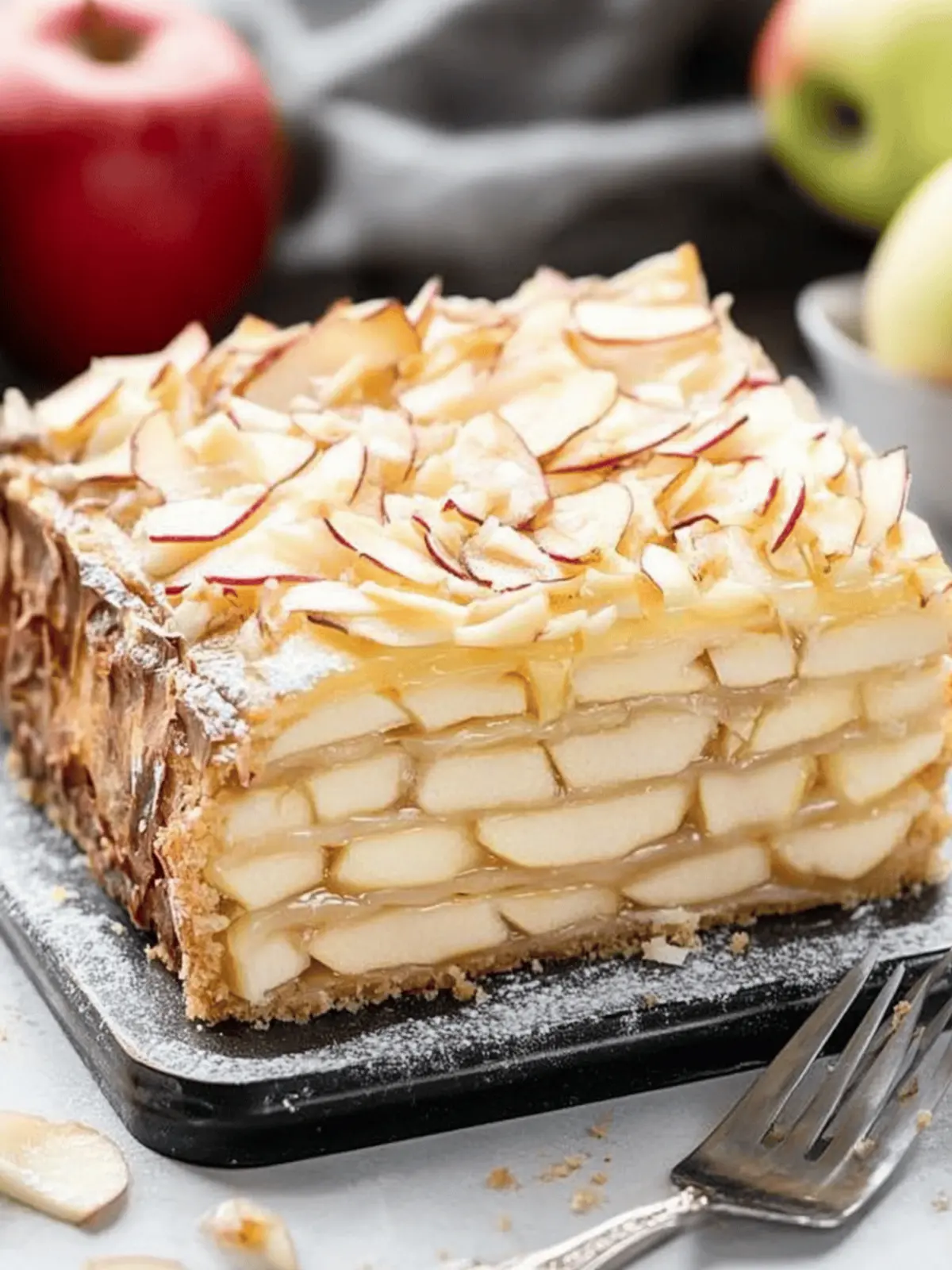 Craft the Perfect Invisible Apple Cake for Stunning Desserts 4 Invisible Apple Cake