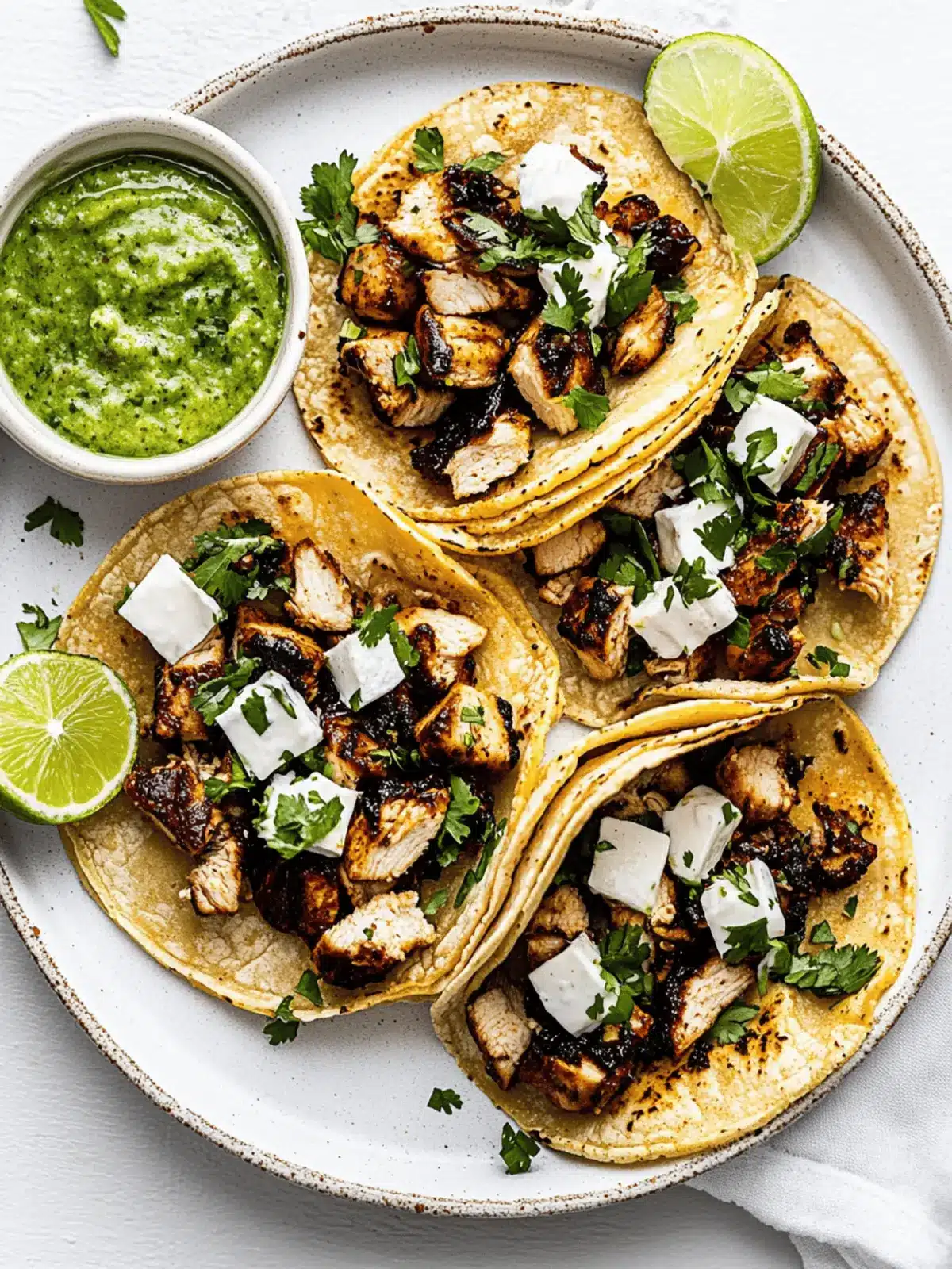 Irresistible Chicken Street Tacos: Quick and Flavorful Feast 5 Chicken Street Tacos