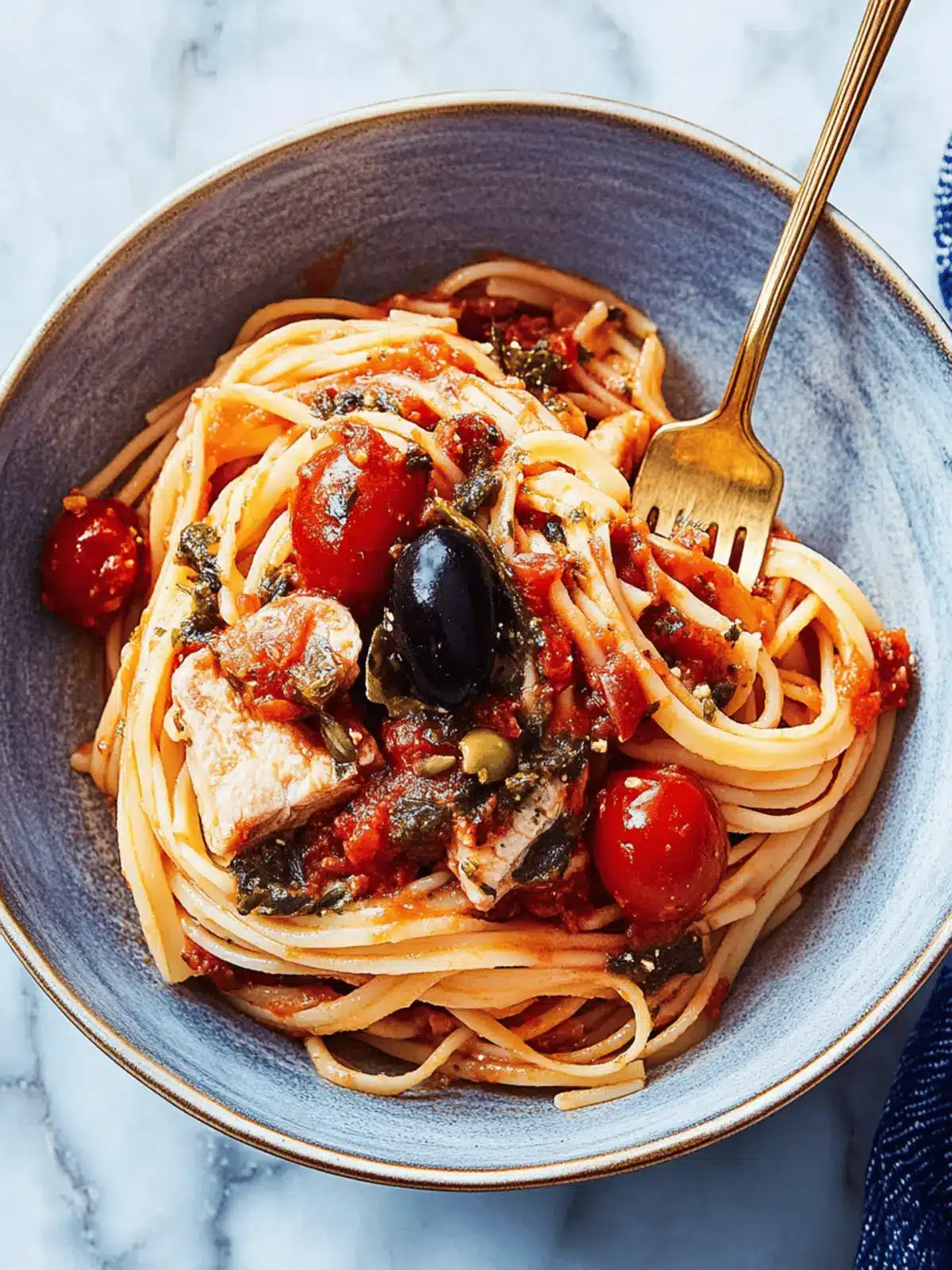 Savory Pantry Pasta Puttanesca in Just 20 Minutes! 5 Pantry Pasta Puttanesca