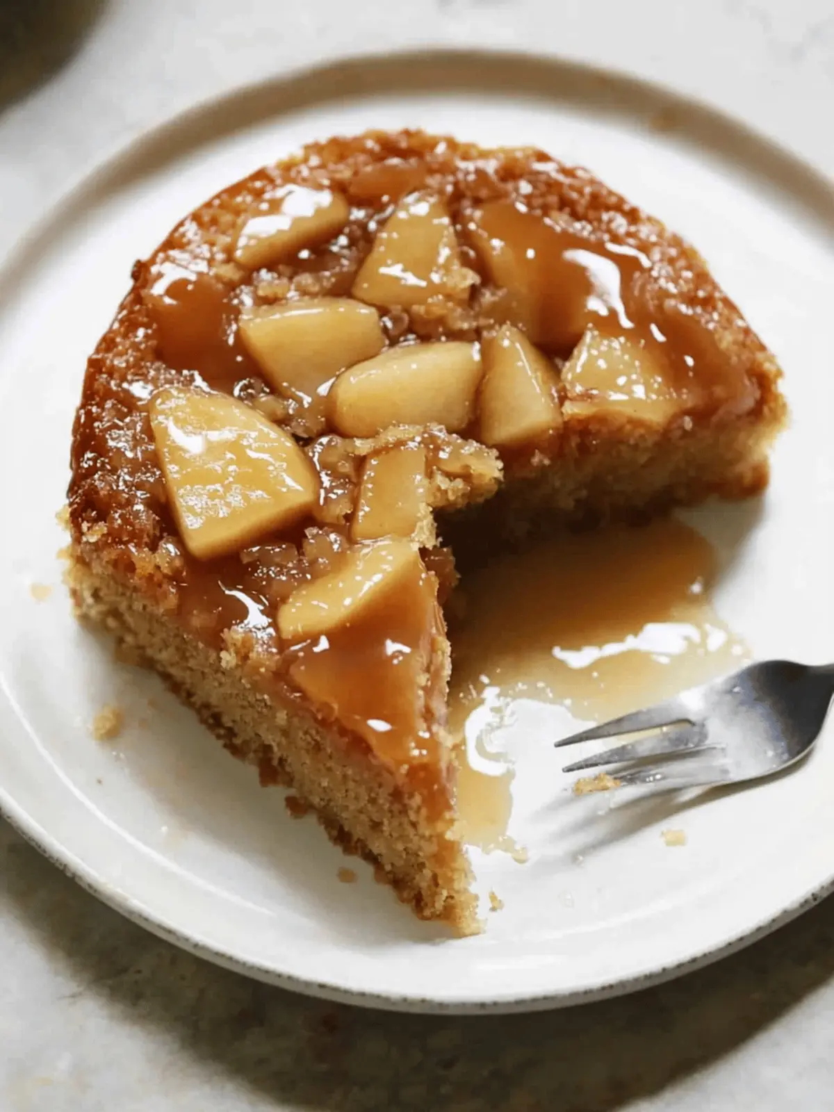 Delicious Caramel Apple Upside Down Honey Cake Recipe You’ll Love 5 Caramel Apple Upside Down Honey Cake