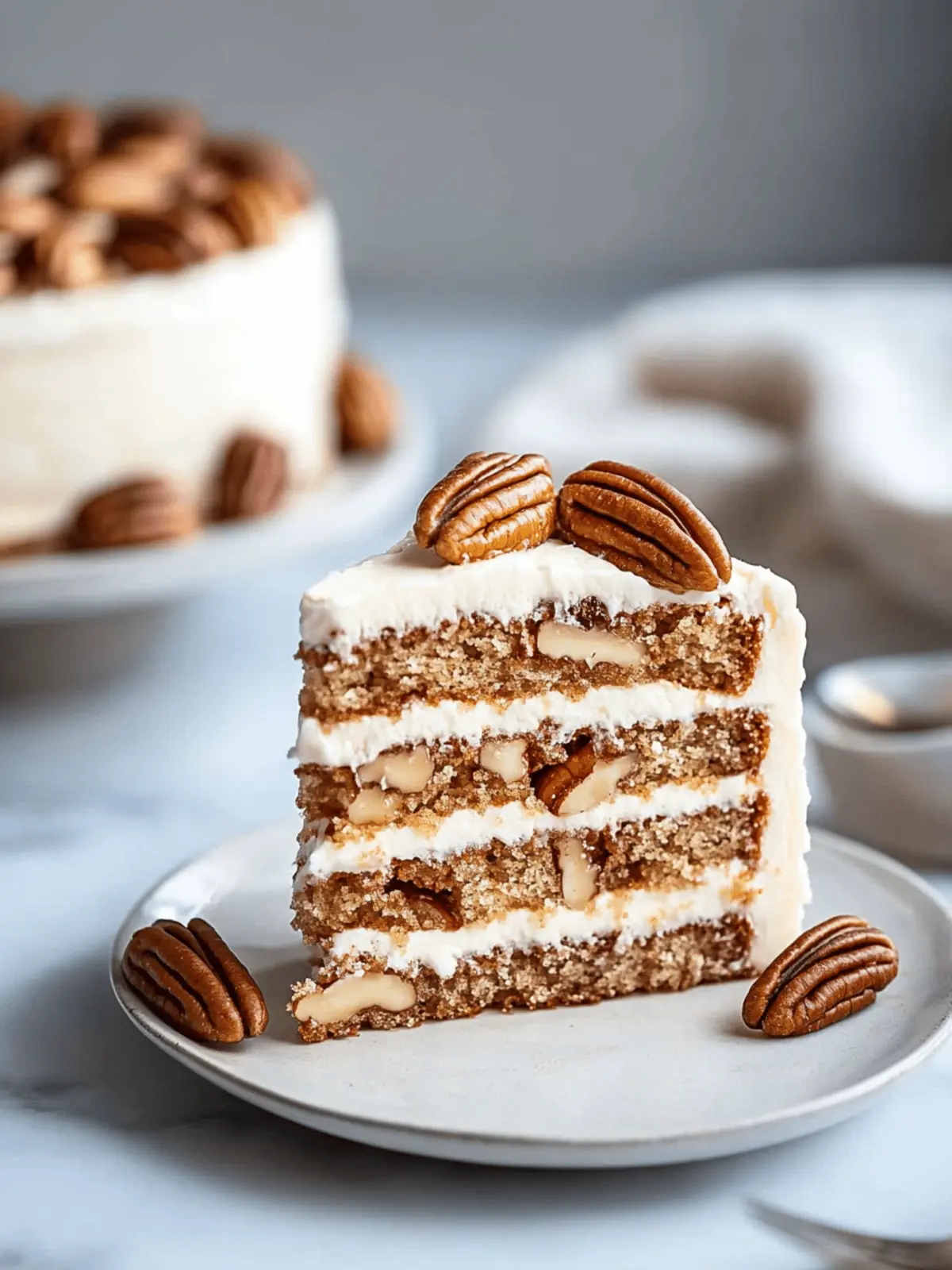 Irresistible Butter Pecan Cake with Creamy Frosting Bliss 5 Butter Pecan Cake