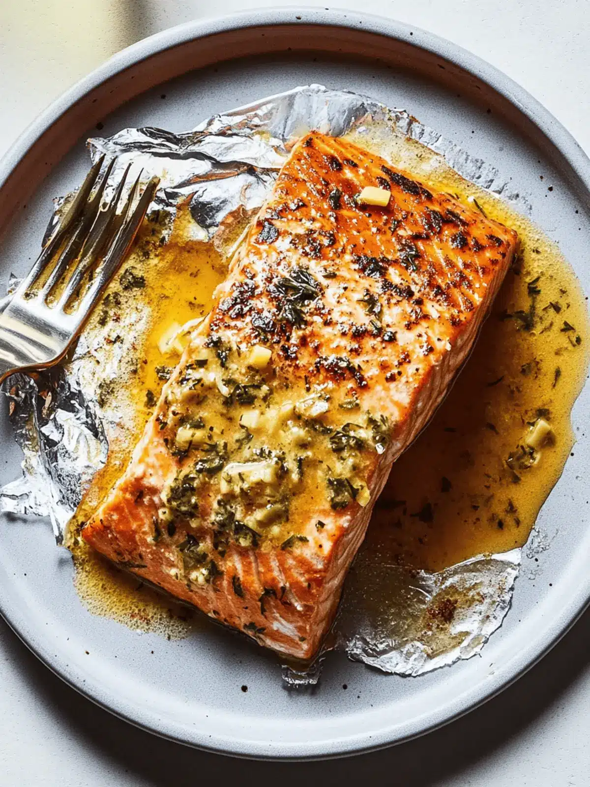 Grilled Salmon in Foil With Lemon-Garlic-Herb Butter Bliss 2 Grilled Salmon in Foil With Lemon-Garlic-Herb Butter