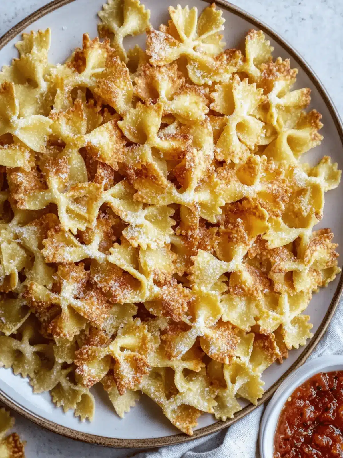 Crispy Air Fryer Pasta Chips – Your New Favorite Snack 4 Pasta Chips