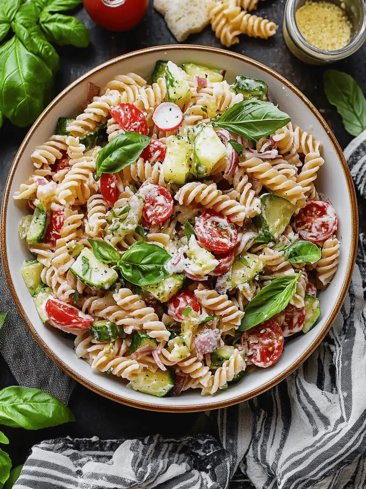 Italian Grinder Pasta Salad: A Fresh Twist for Summer Fun 3 Italian Grinder Pasta Salad