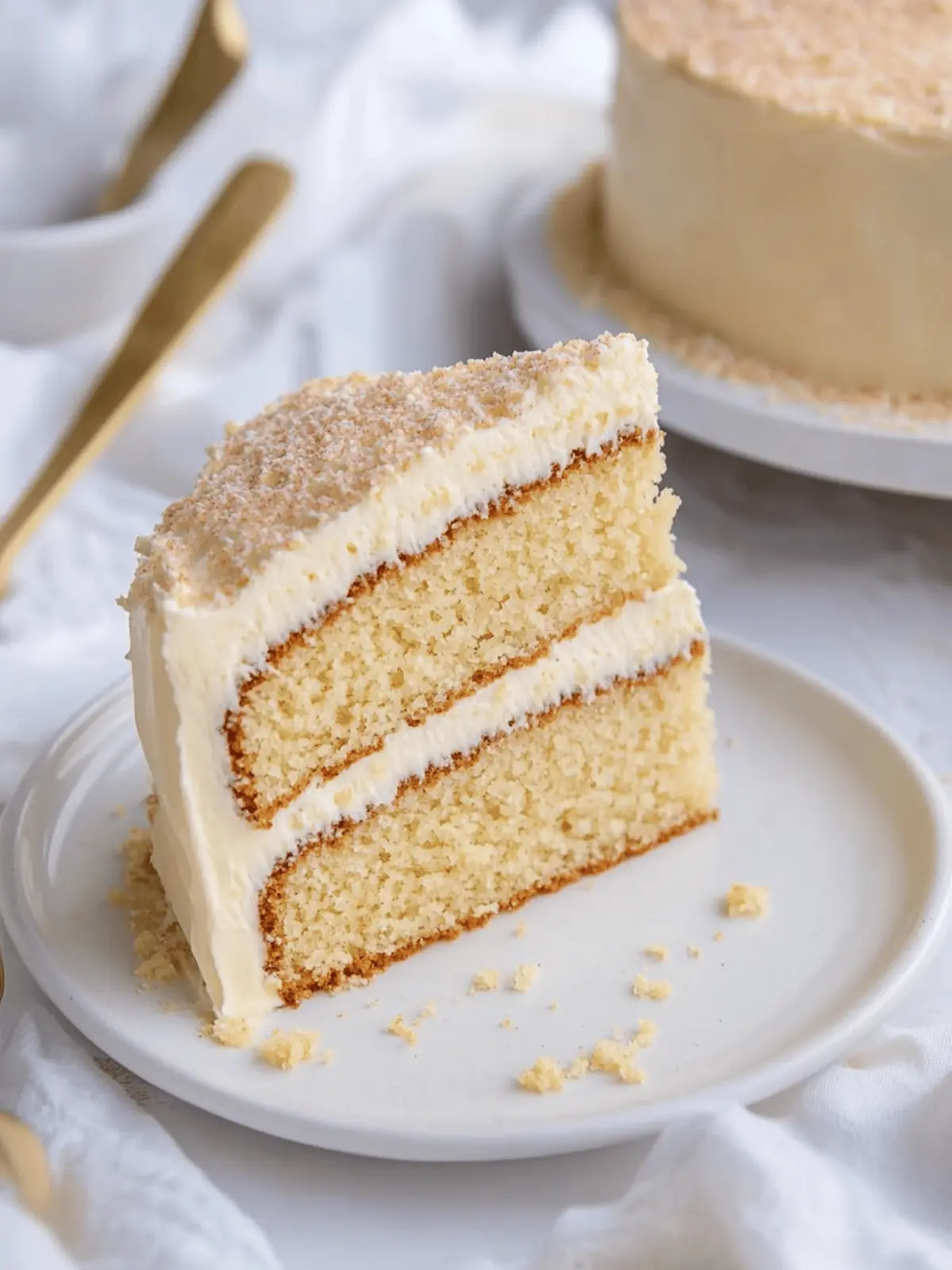 Irresistibly Moist Brown Butter Cake with Cream Cheese Frosting 3 Brown Butter Cake