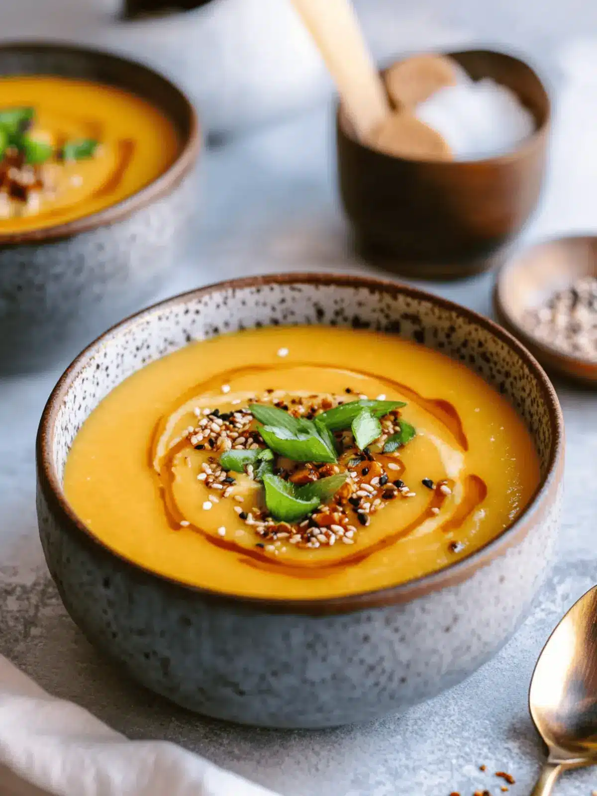 Cozy Slow Cooker Butternut Squash and Sweet Potato Miso Soup 4 Slow Cooker Butternut Squash and Sweet Potato Soup with Miso