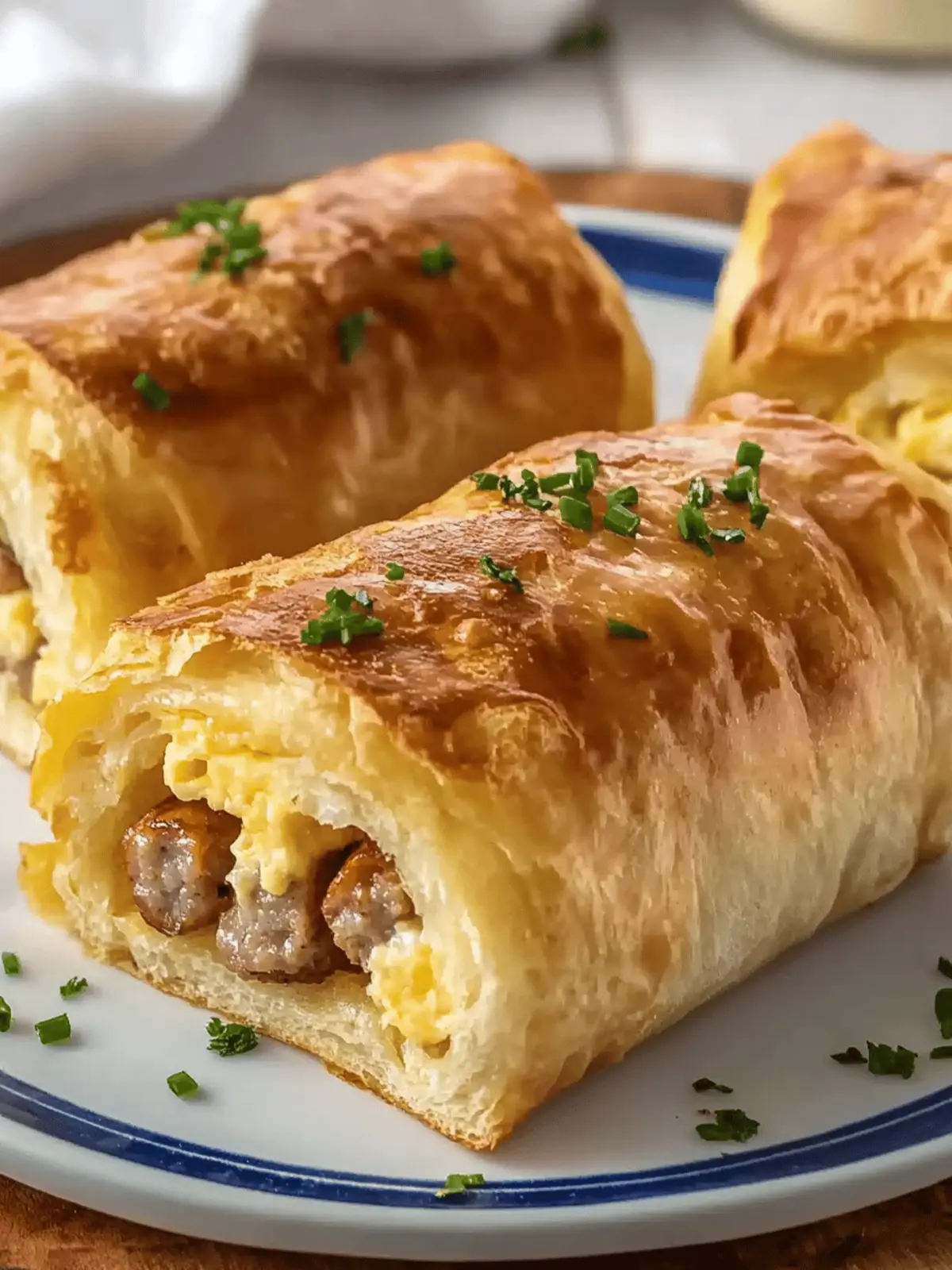 Sausage Egg Breakfast Rolls: Quick, Easy Morning Delight 5 Sausage Egg Breakfast Rolls
