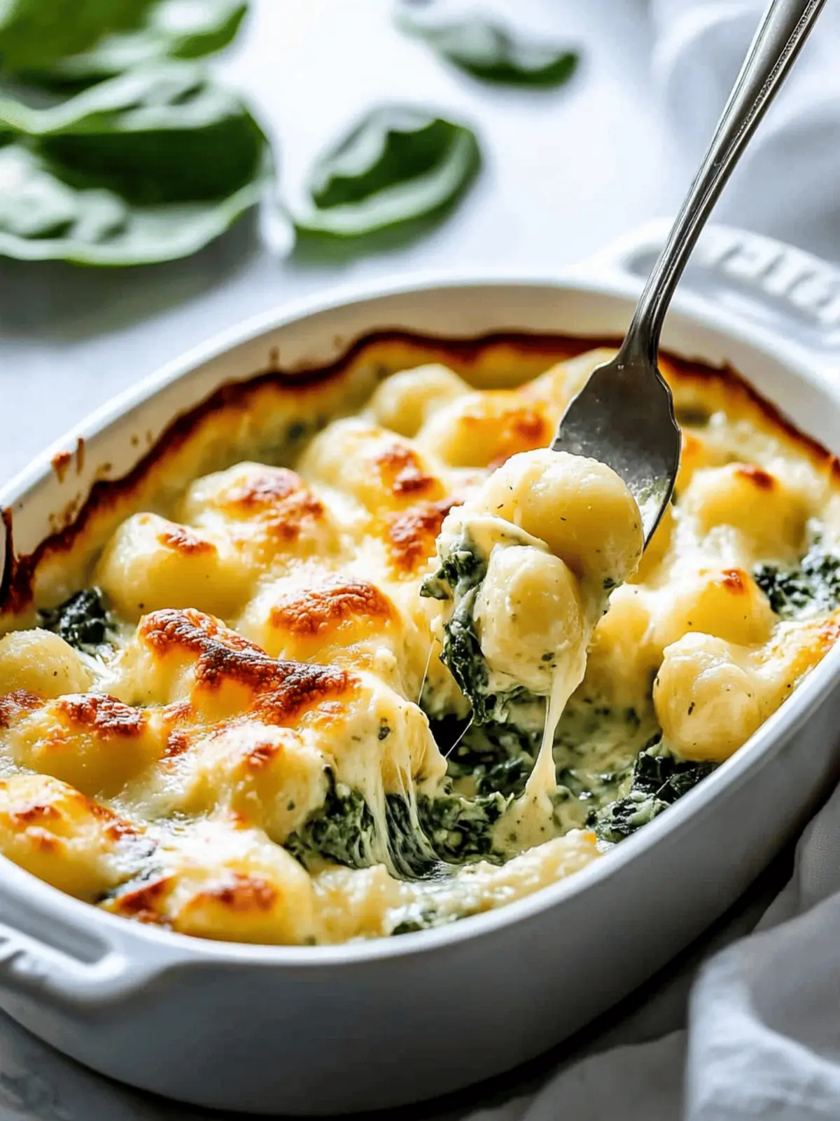 Creamy Pesto & Spinach Gnocchi Bake Ready in 30 Minutes 4 Creamy Pesto & Spinach Gnocchi Bake