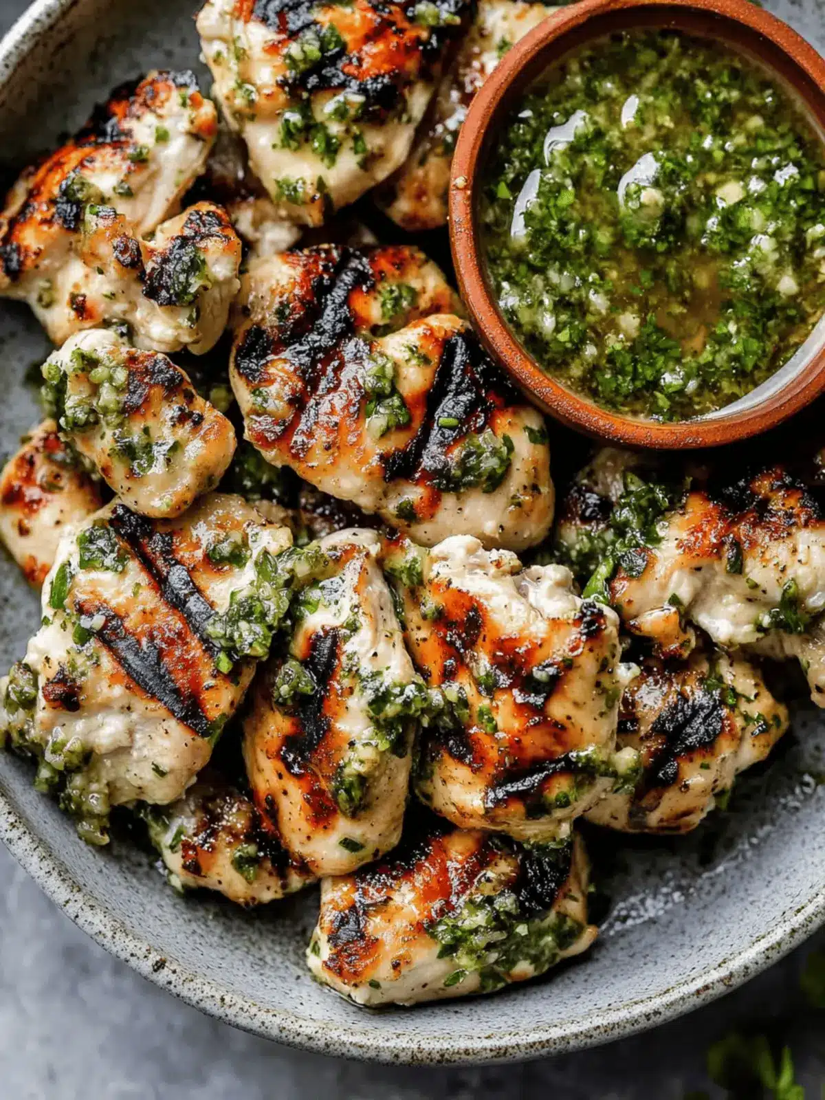 Grilled Chimichurri Chicken Thighs for a Flavorful Feast 5 Grilled Chimichurri Chicken