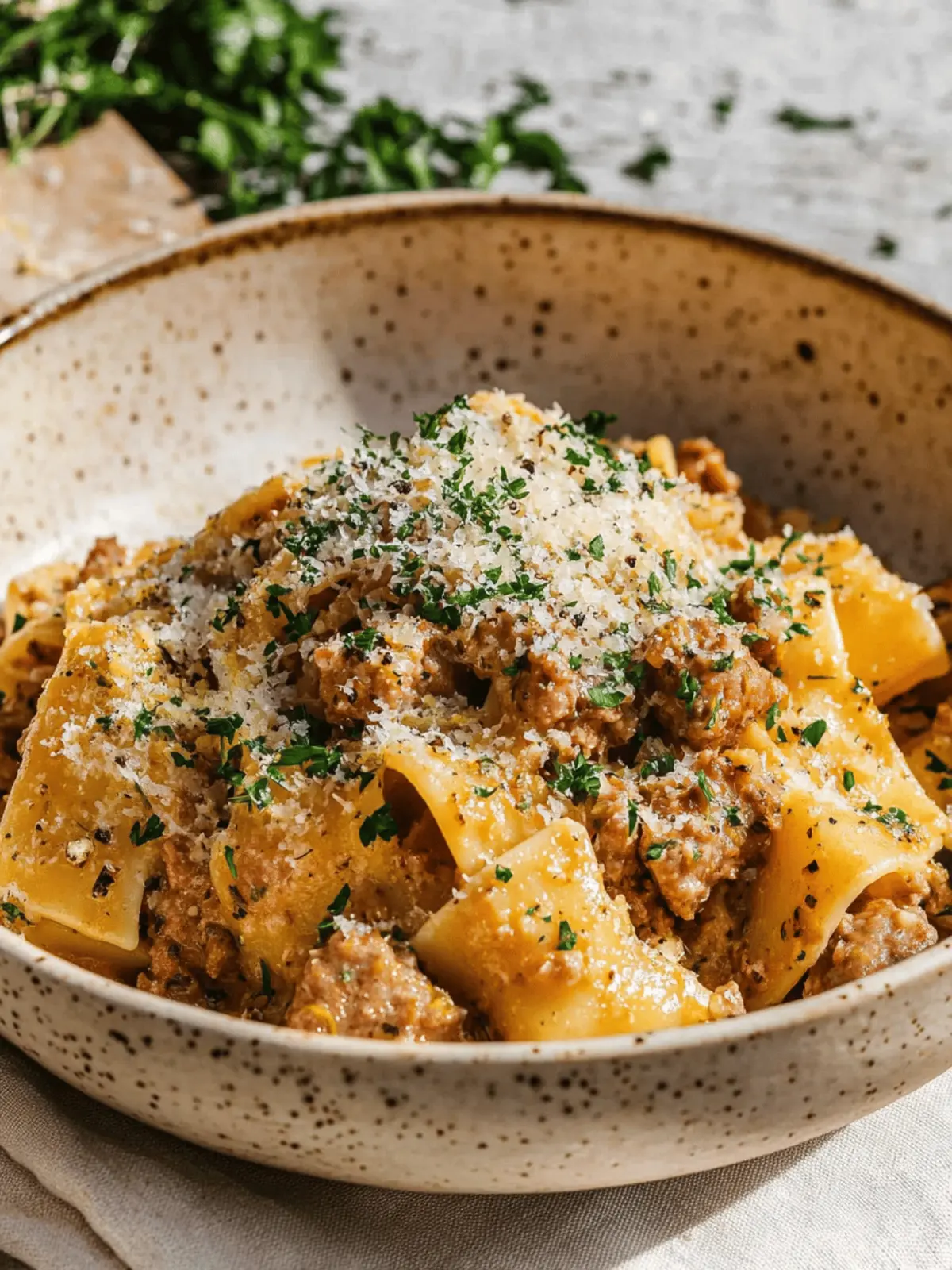 Saucy Sausage and Lemon Pasta That's Dinner Game-Changer 3 Saucy Sausage and Lemon Pasta (Sausage al Lemone)